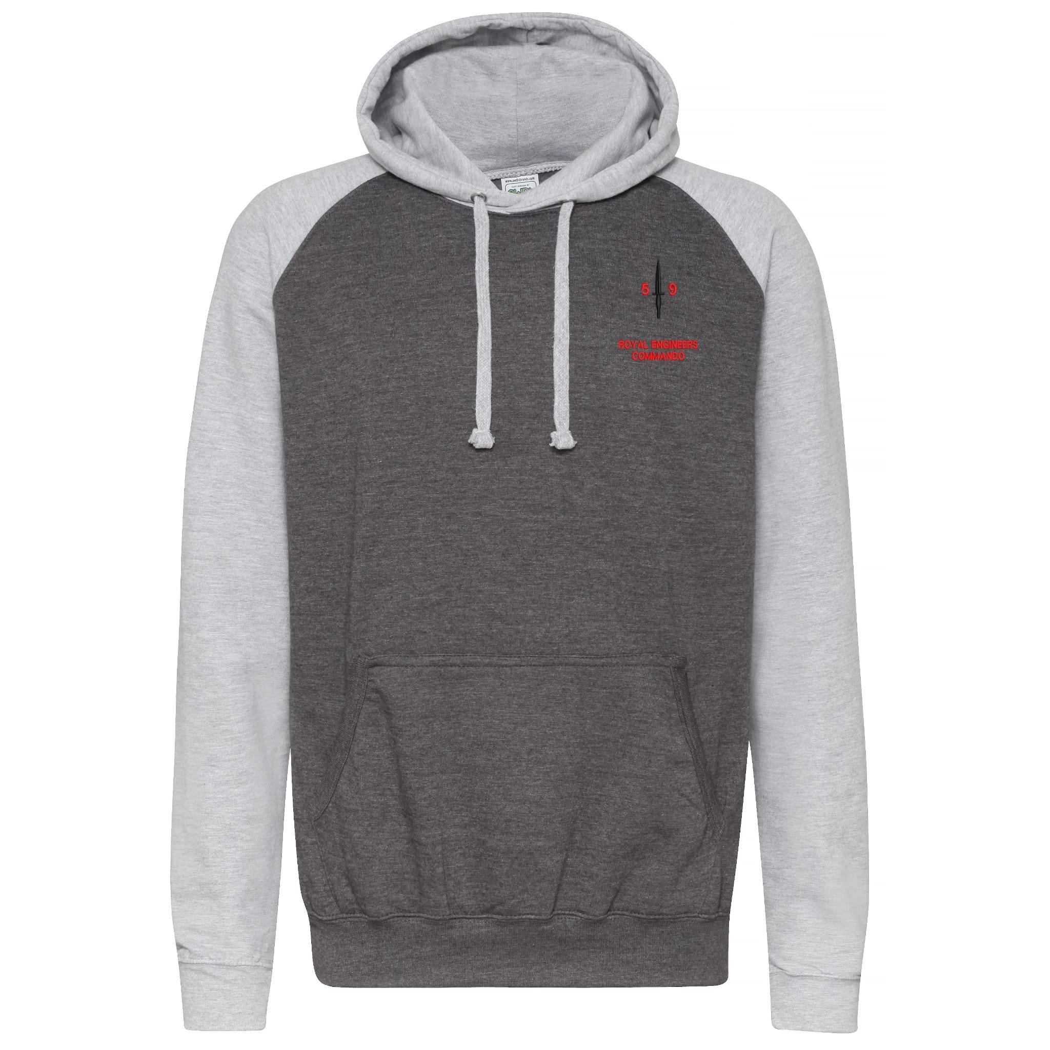 Royal Engineers 59 Commando Contrast Hoodie - Image 3