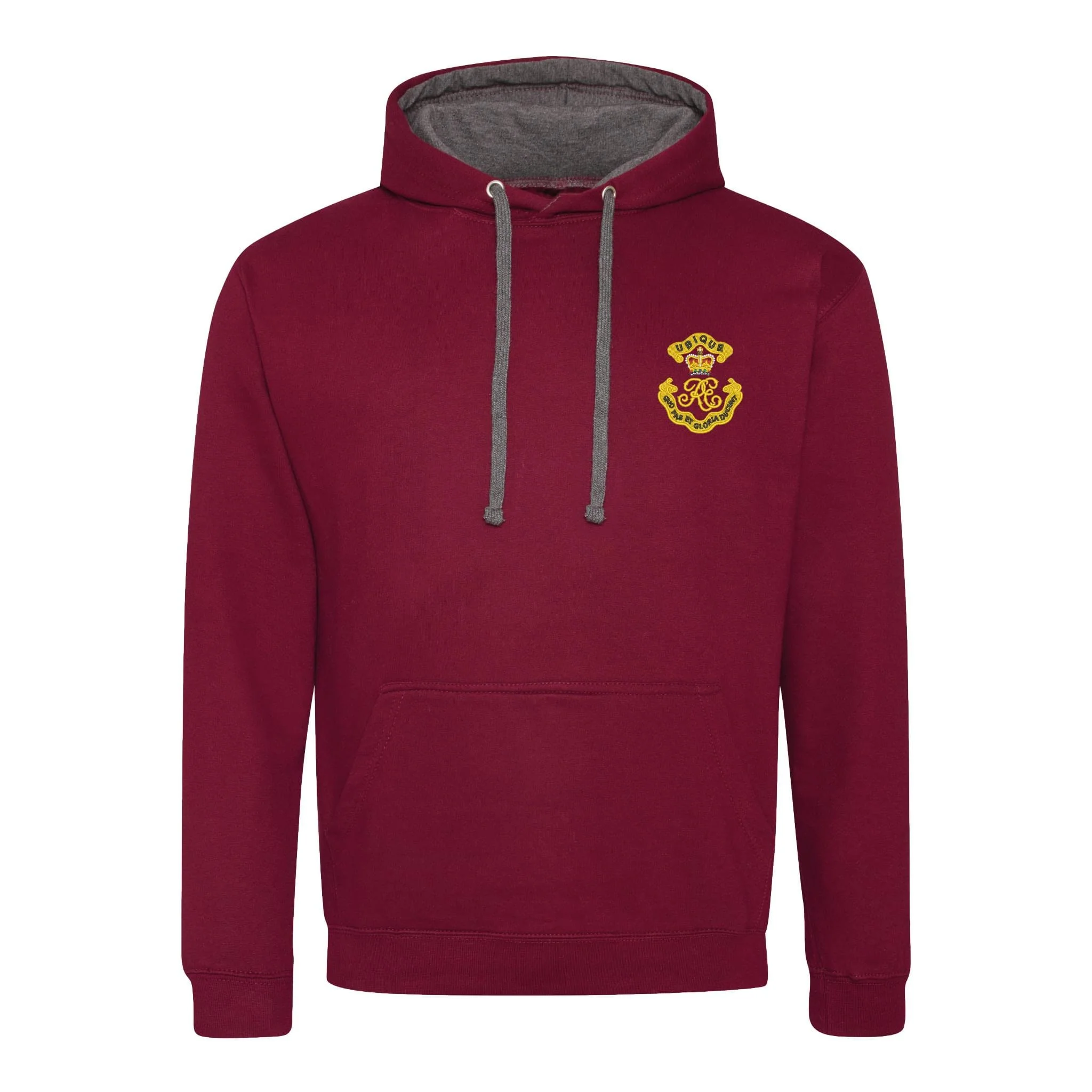 Royal Engineers Cypher Varsity Contrast Hoodie - Image 10