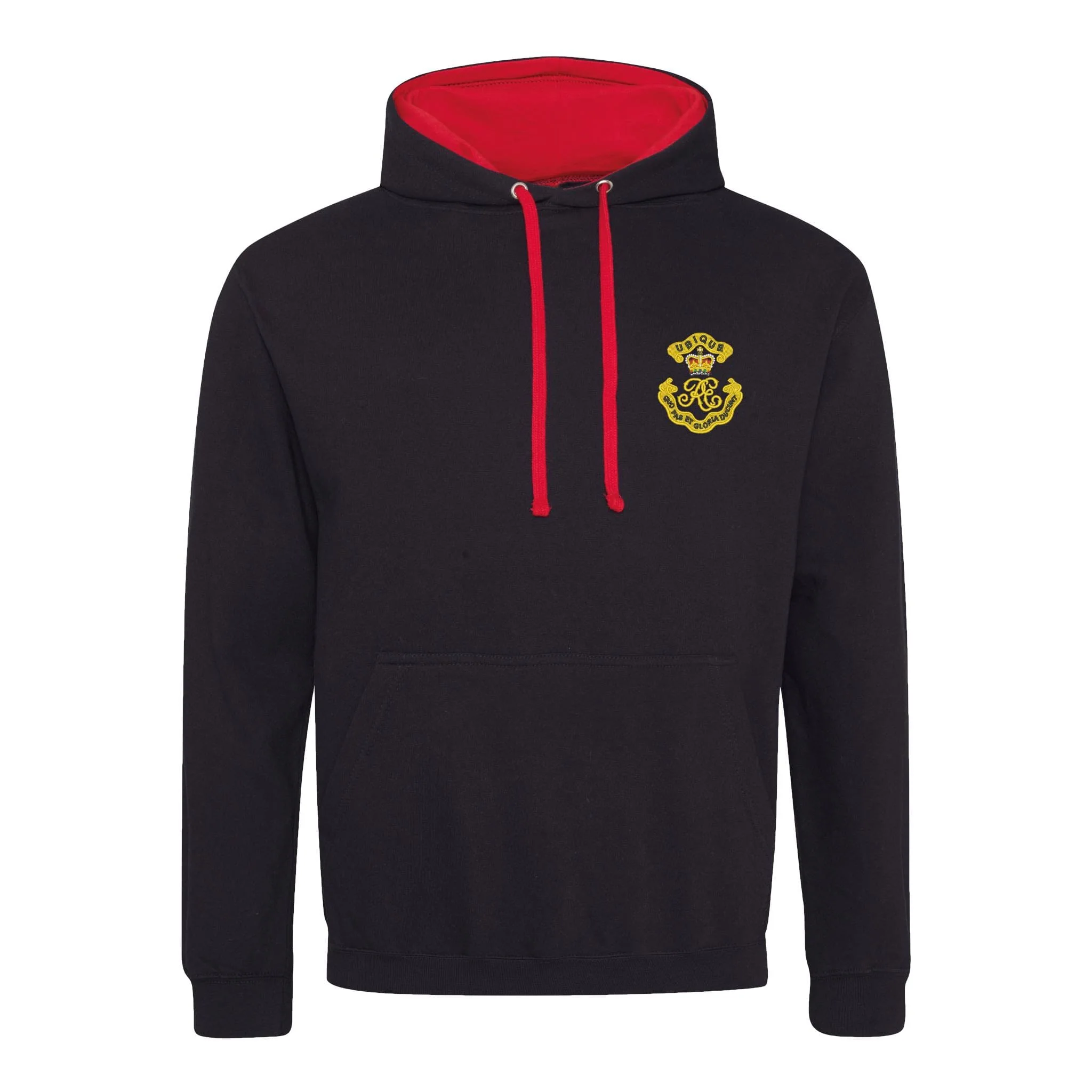 Royal Engineers Cypher Varsity Contrast Hoodie - Image 5