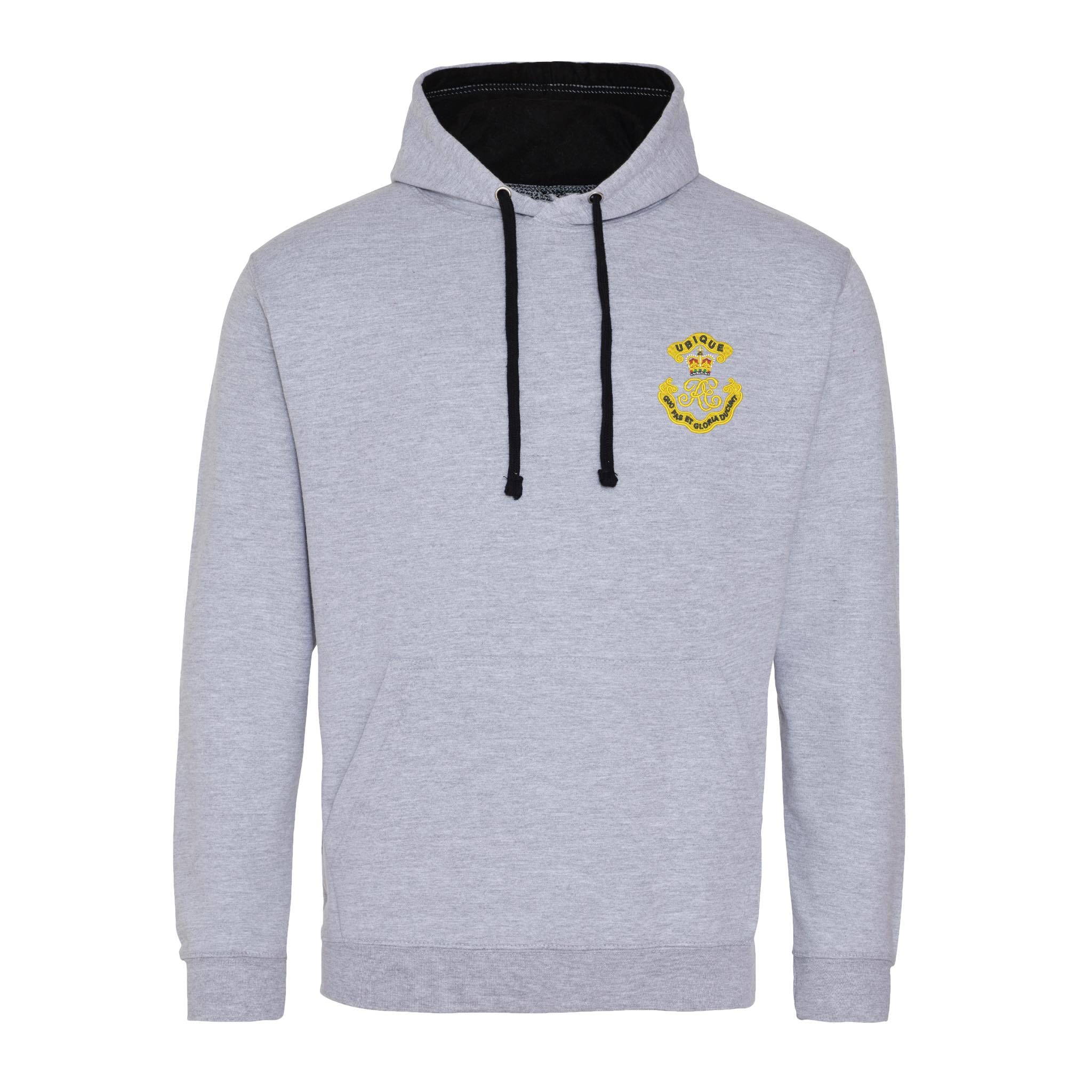 Royal Engineers Cypher Varsity Contrast Hoodie - Image 6