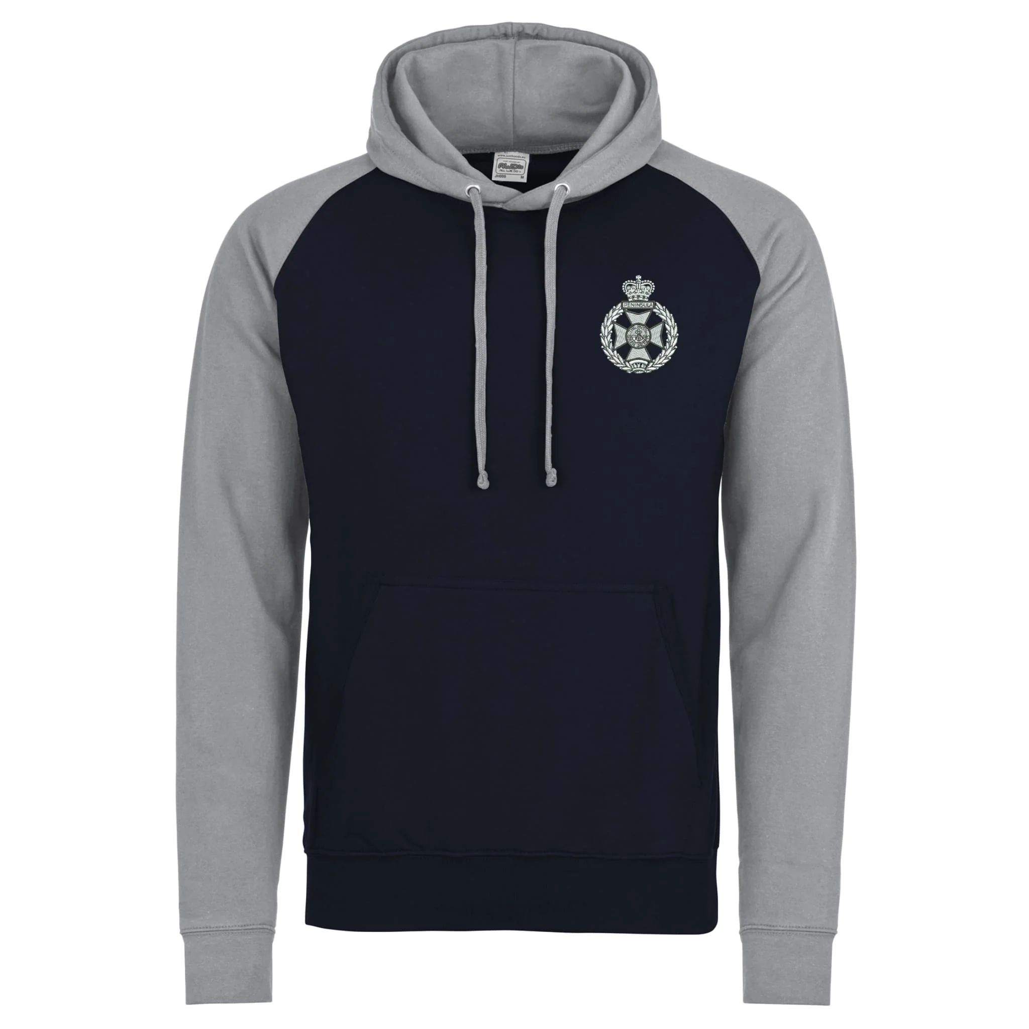 Royal Green Jackets Contrast Hoodie - Image 4