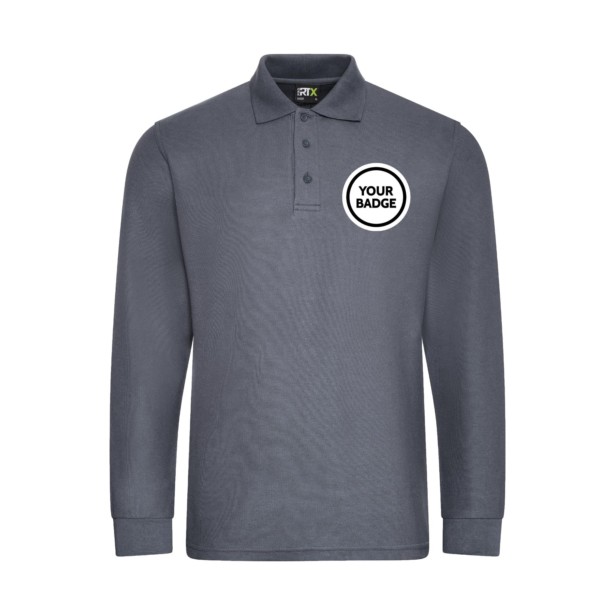 Royal Irish Regiment Long Sleeve Polo Shirt - Image 7