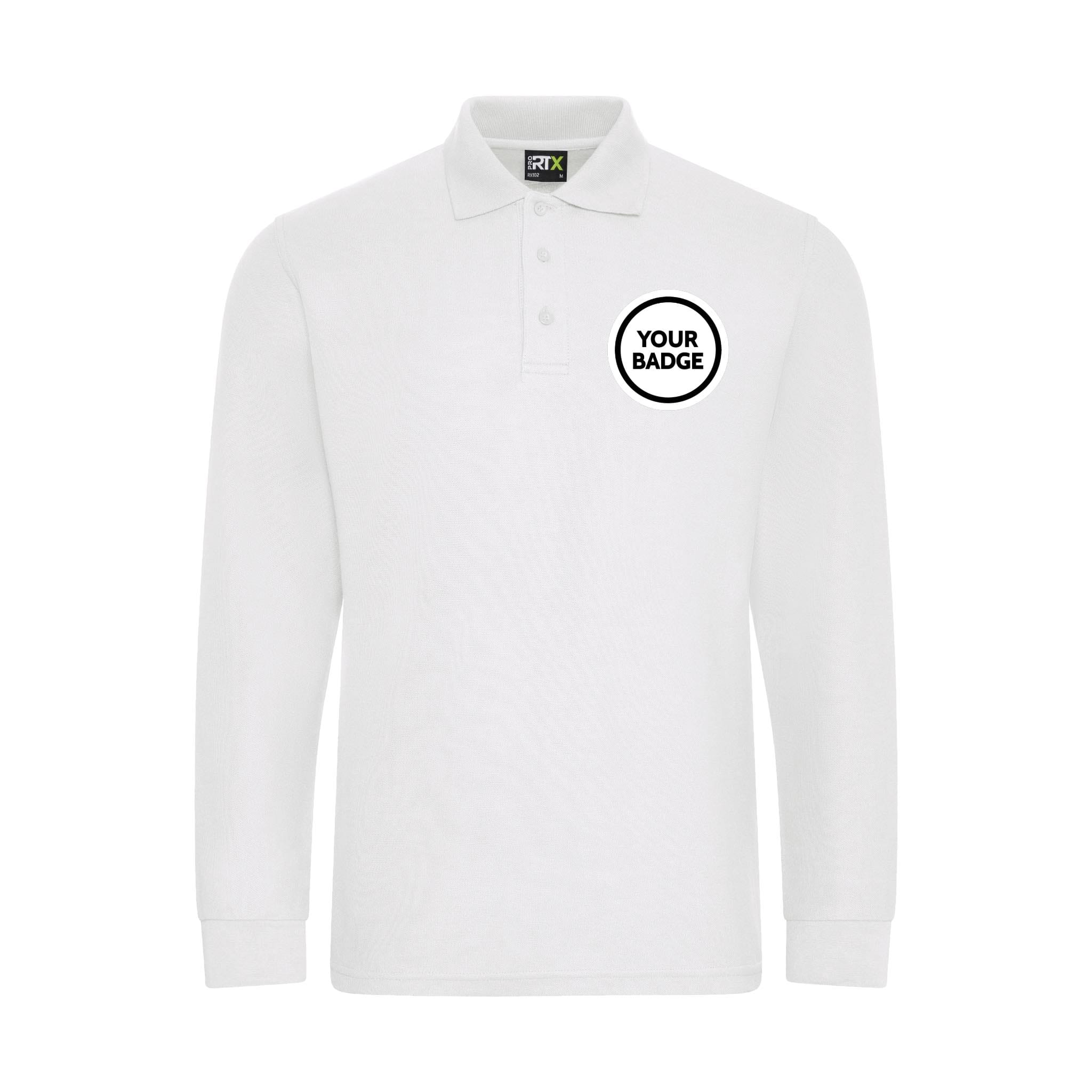 Royal Marines Long Sleeve Polo Shirt - Image 8