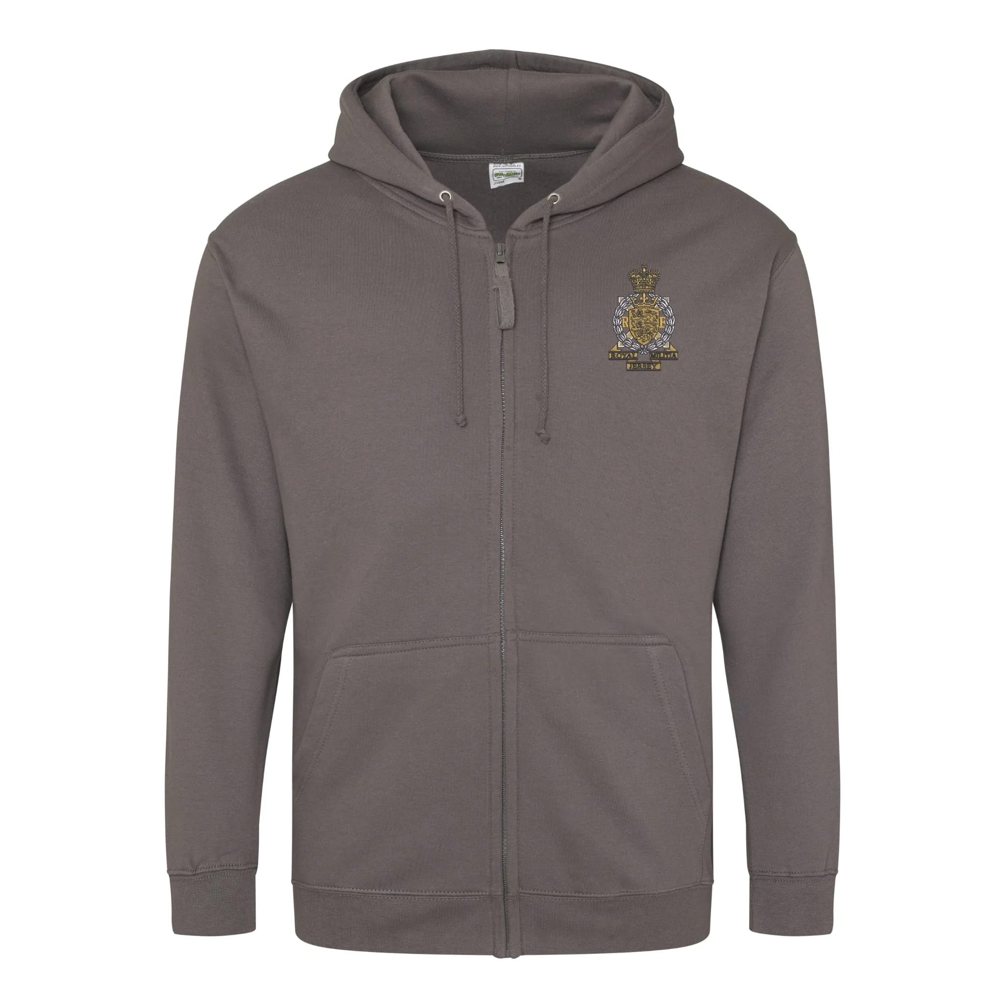 Royal Militia of the Island of Jersey Zipped Hoodie - Image 3