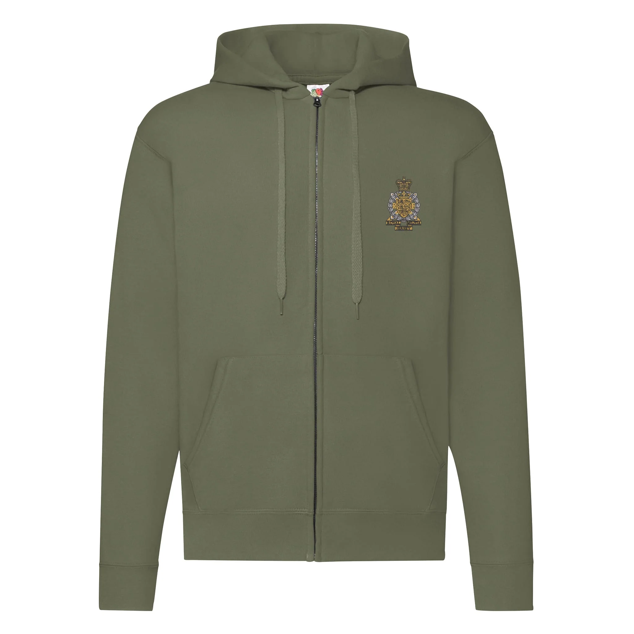 Royal Militia of the Island of Jersey Zipped Hoodie - Image 5