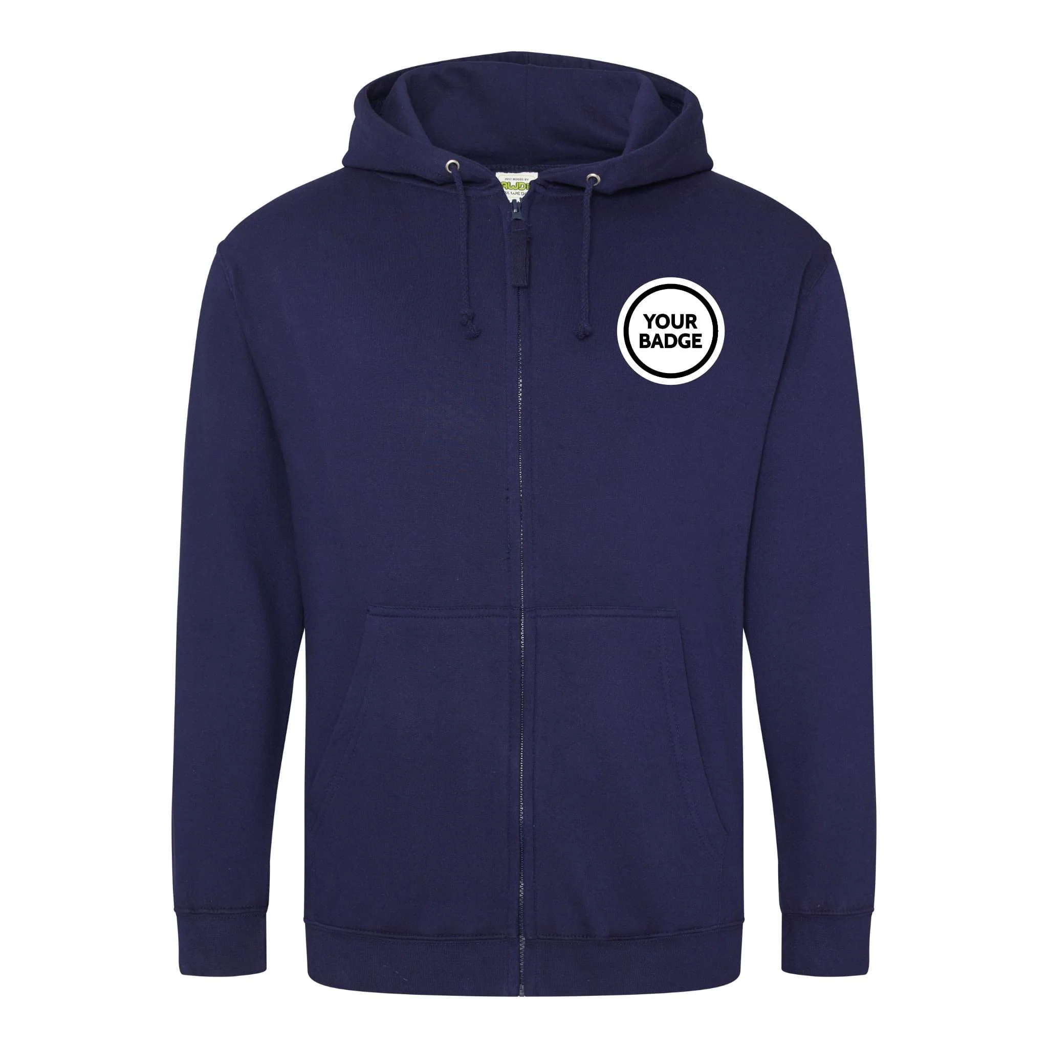 Royal Militia of the Island of Jersey Zipped Hoodie - Image 7