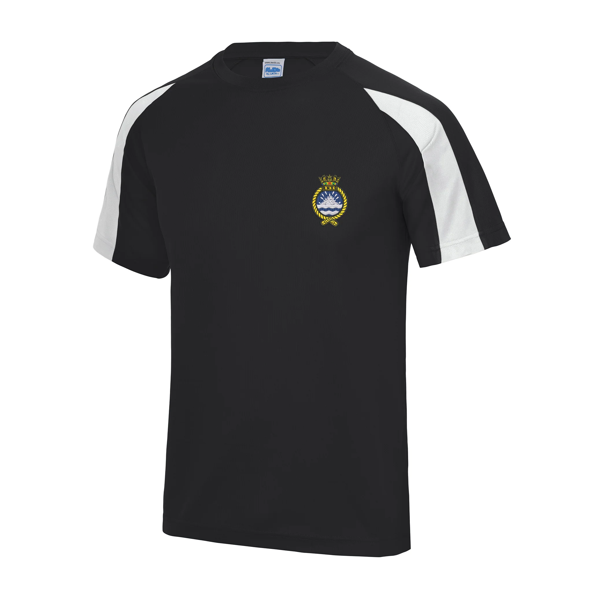 Royal Naval Auxiliary Service (RNXS) Contrast Polyester T-Shirt - Image 2