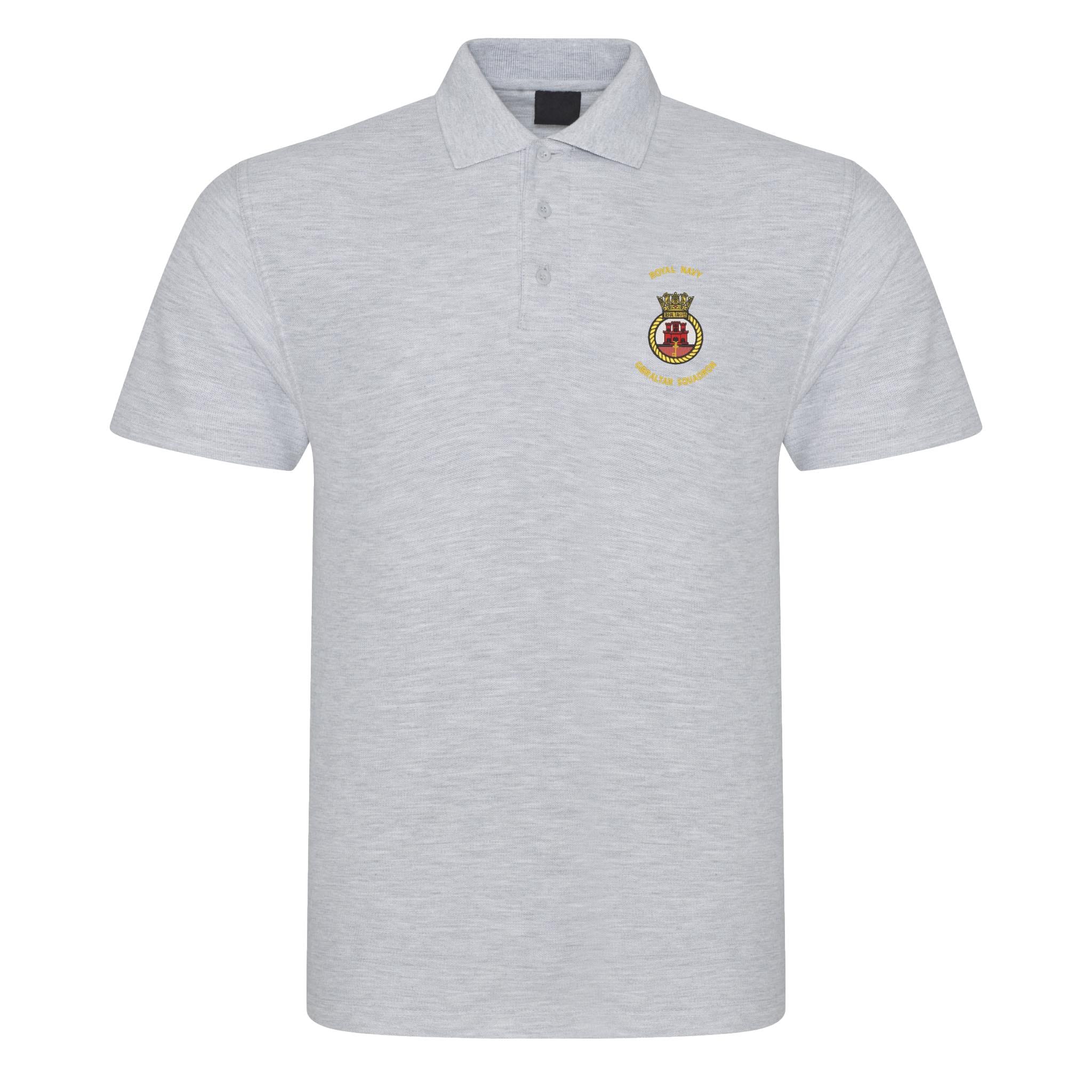 Royal Navy Gibraltar Squadron Polo Shirt - Image 4