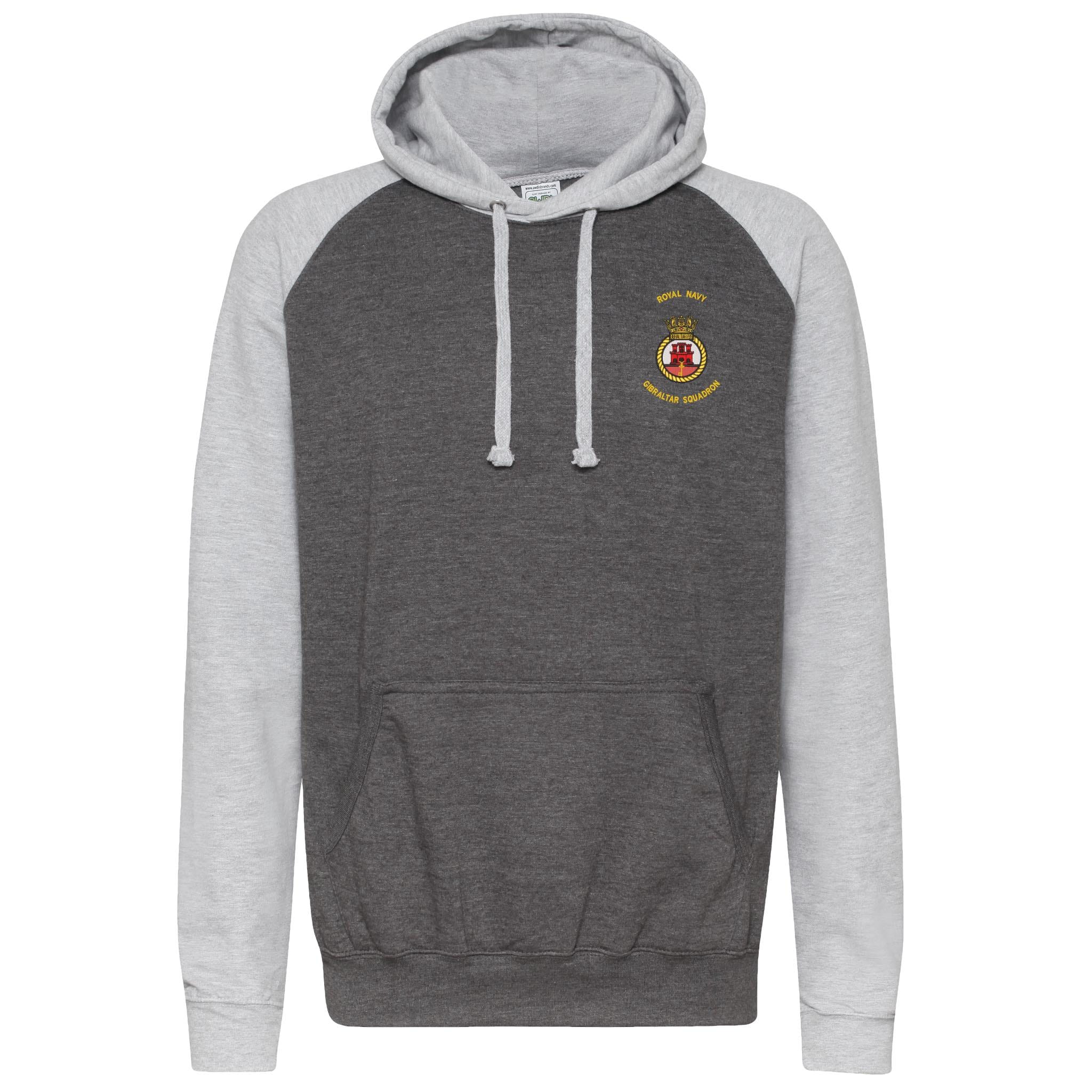 Royal Navy Gibraltar Squadron Contrast Hoodie - Image 3