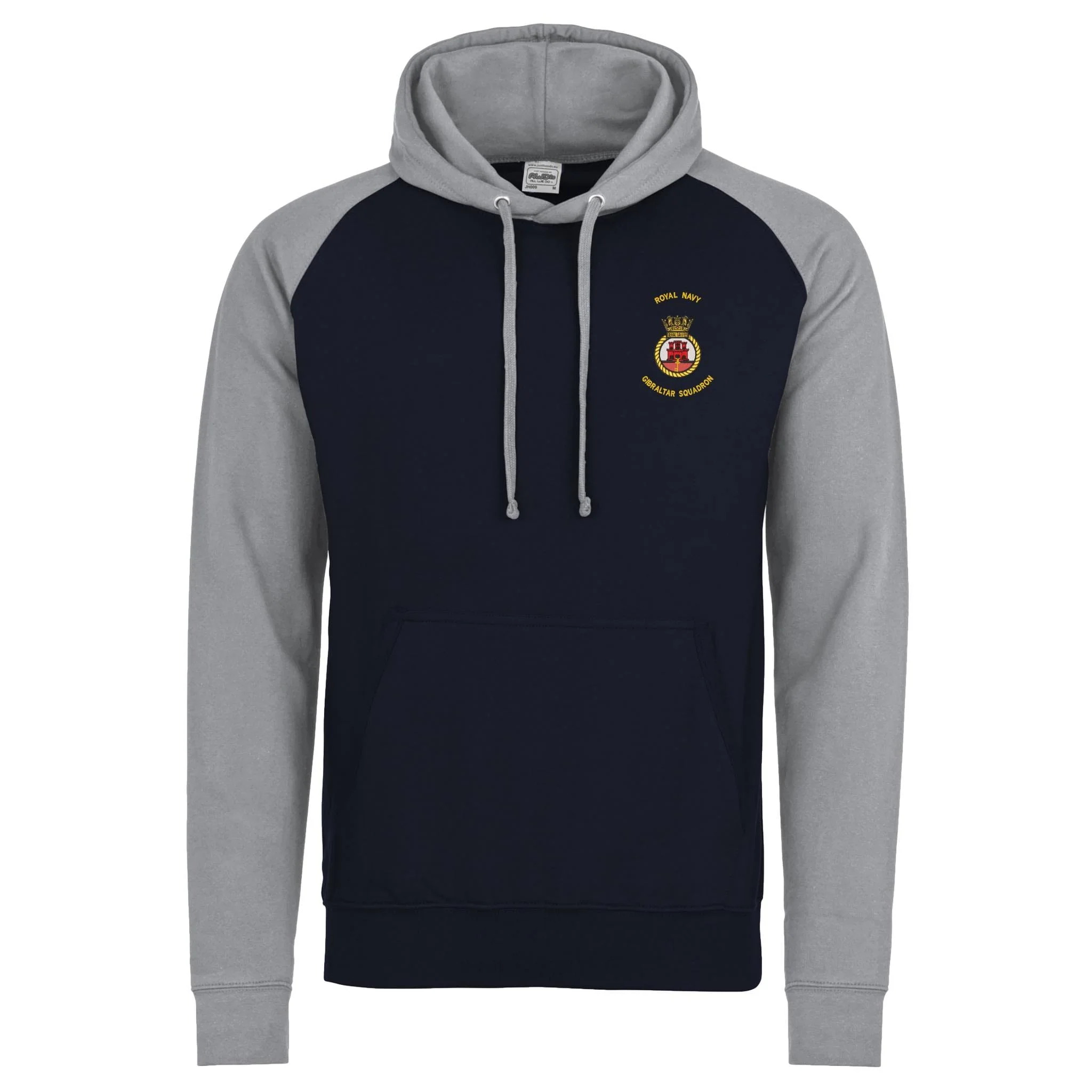 Royal Navy Gibraltar Squadron Contrast Hoodie - Image 4