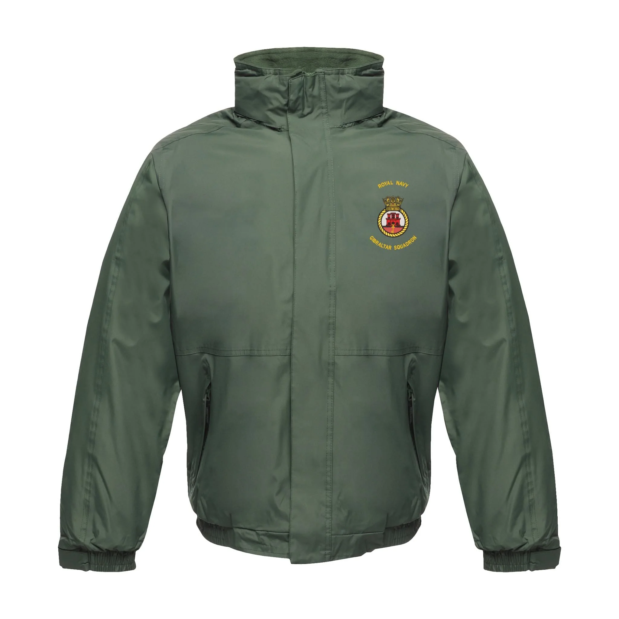 Royal Navy Gibraltar Squadron Regatta Waterproof Jacket With Hood - Image 3