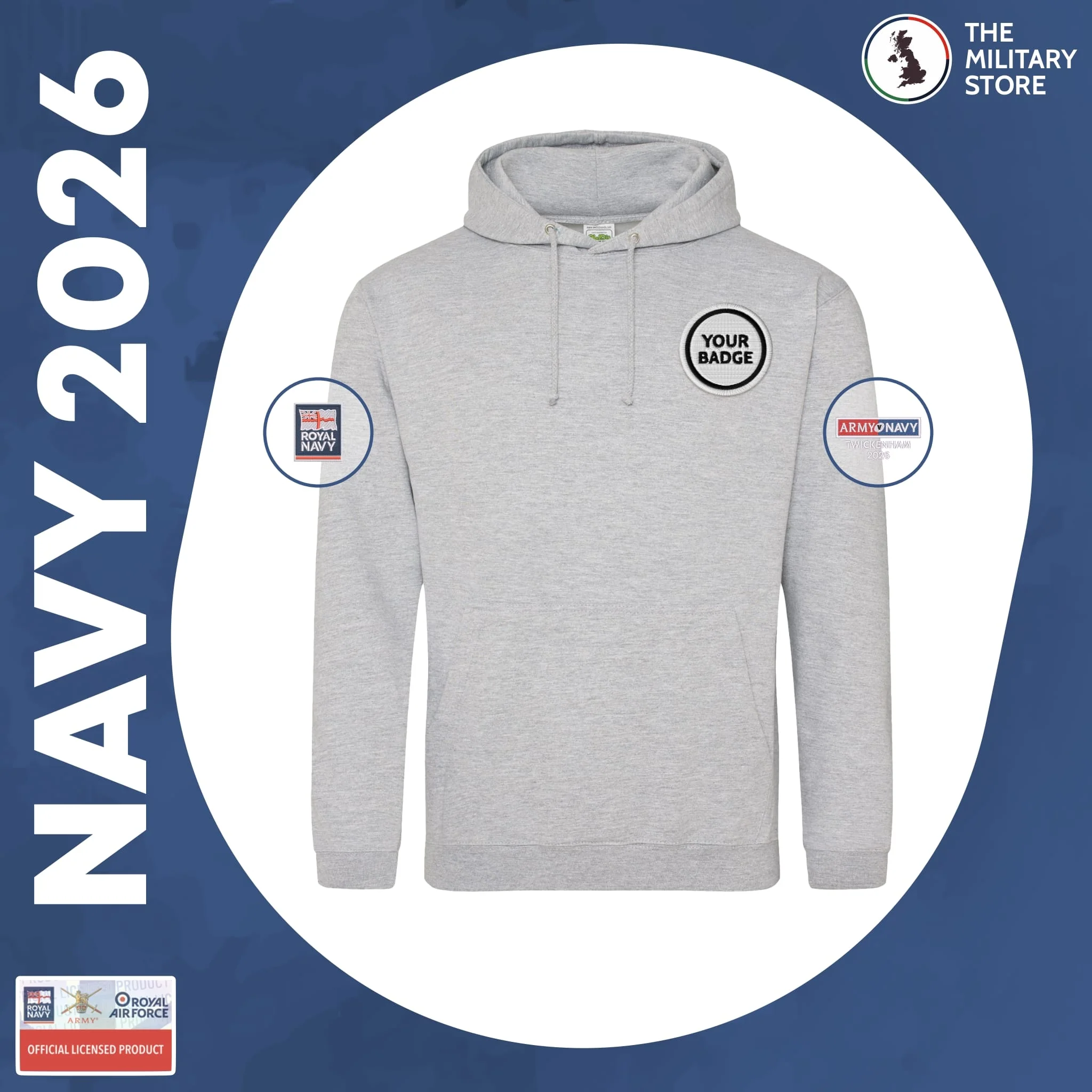 Royal Navy - Hoodie - Army v Navy 2026 - Image 10