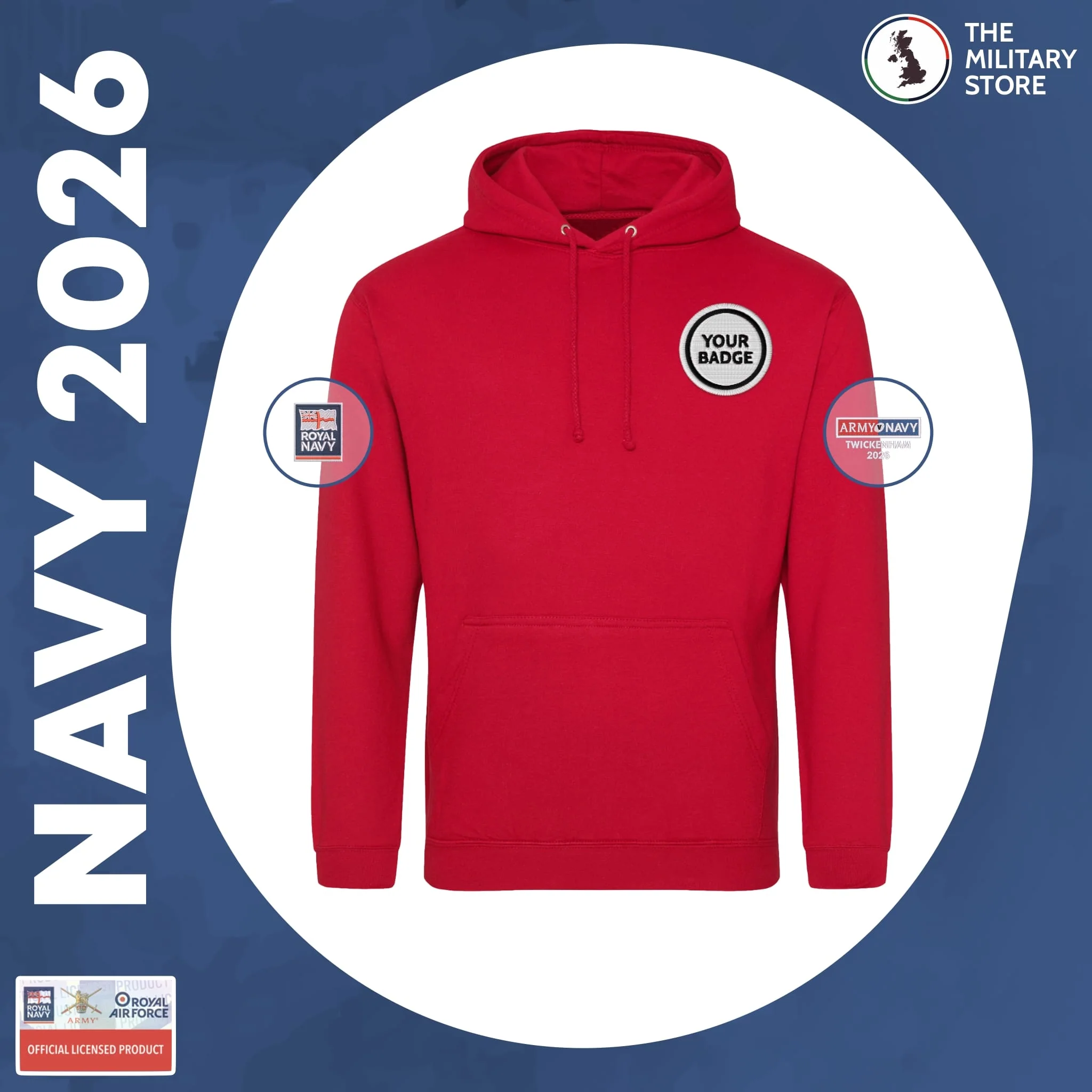 Royal Navy - Hoodie - Army v Navy 2026 - Image 11