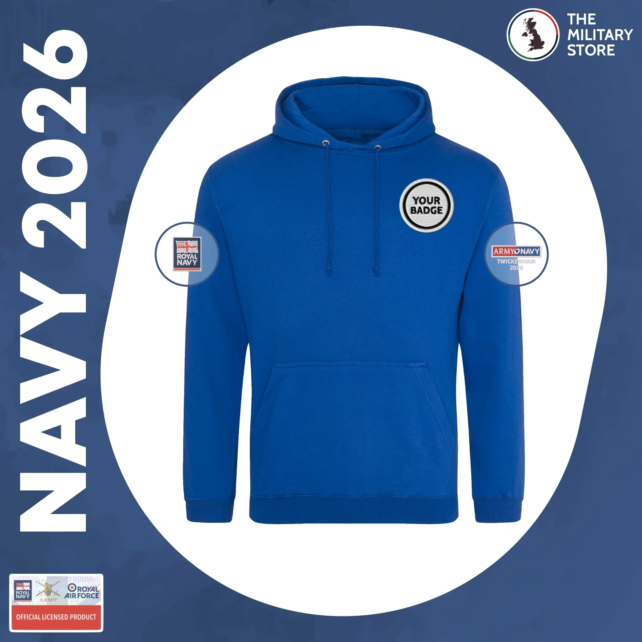 Royal Navy - Hoodie - Army v Navy 2026 - Image 12