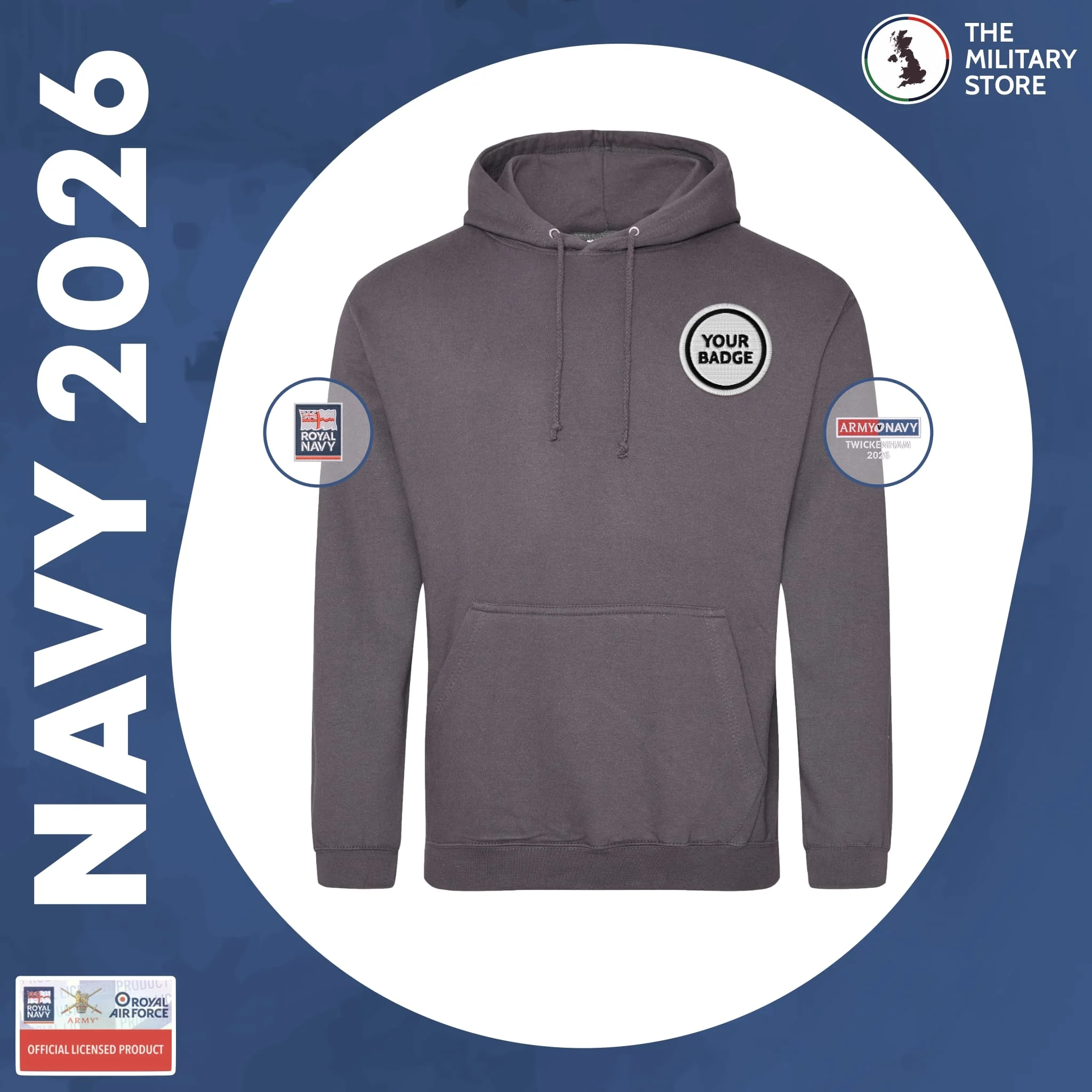 Royal Navy - Hoodie - Army v Navy 2026 - Image 13