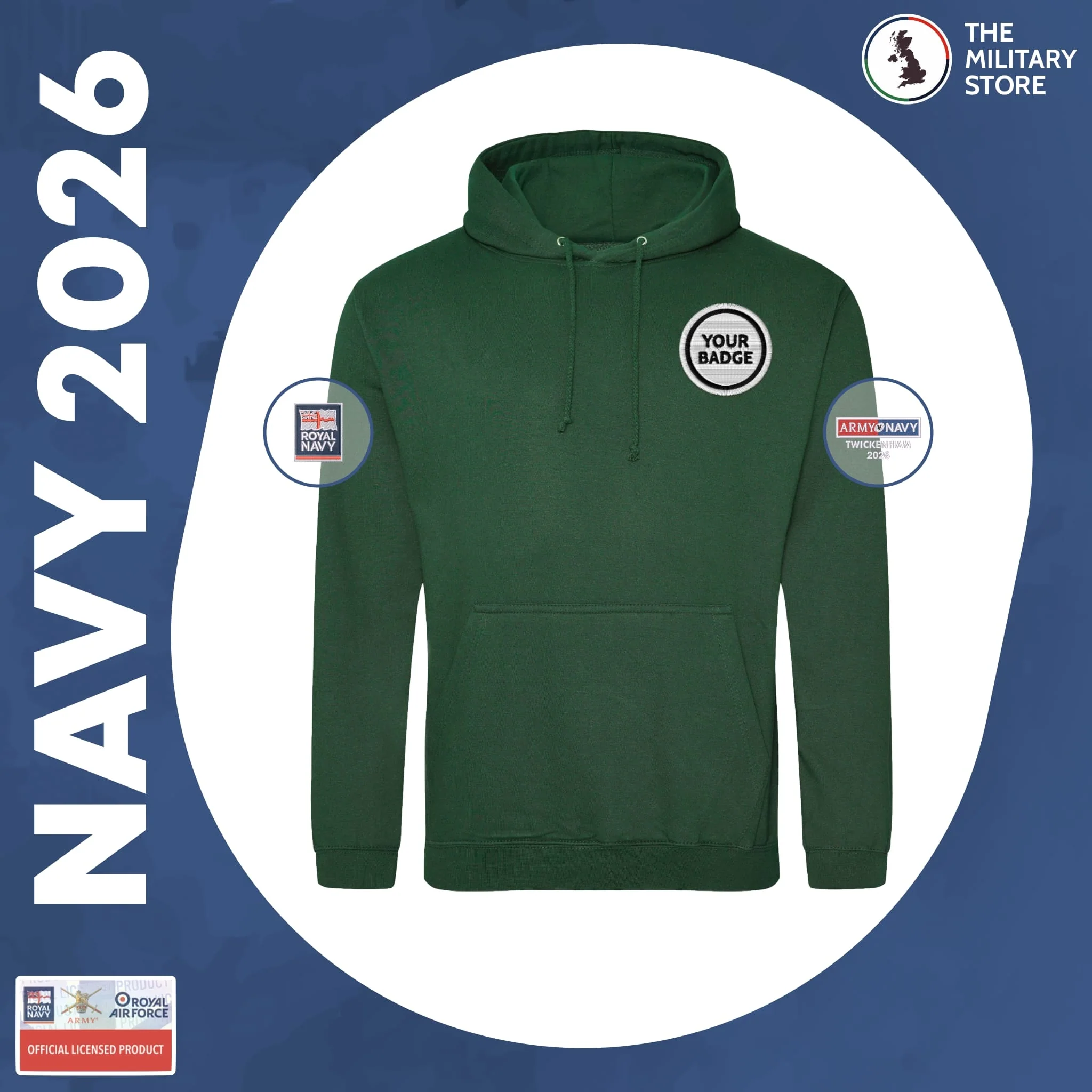 Royal Navy - Hoodie - Army v Navy 2026 - Image 6