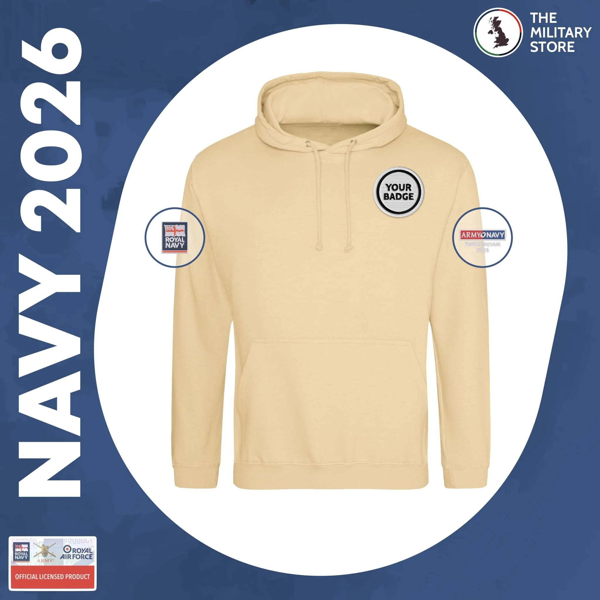 Royal Navy - Hoodie - Army v Navy 2026 - Image 9