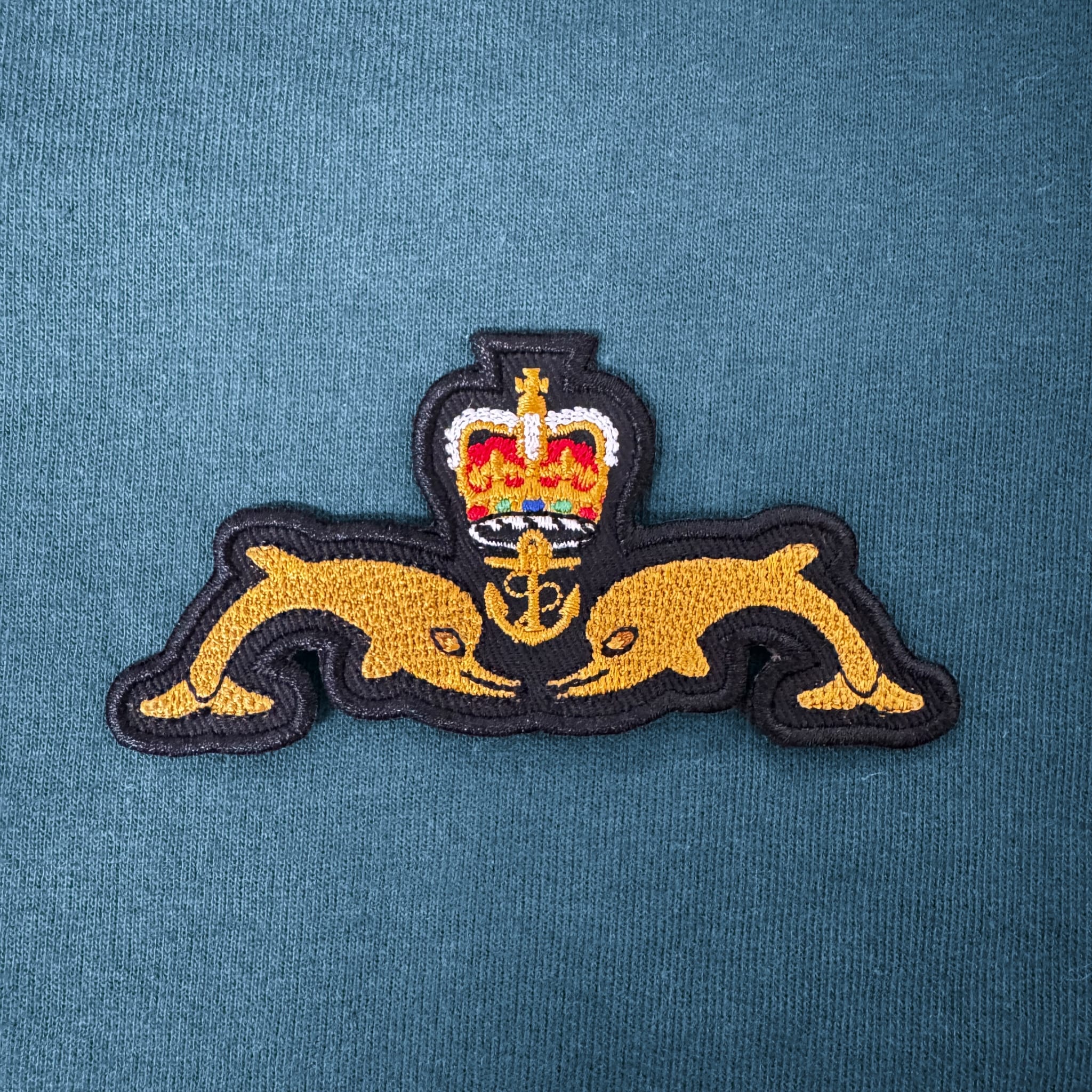 Royal Navy Submariner Iron On Patch