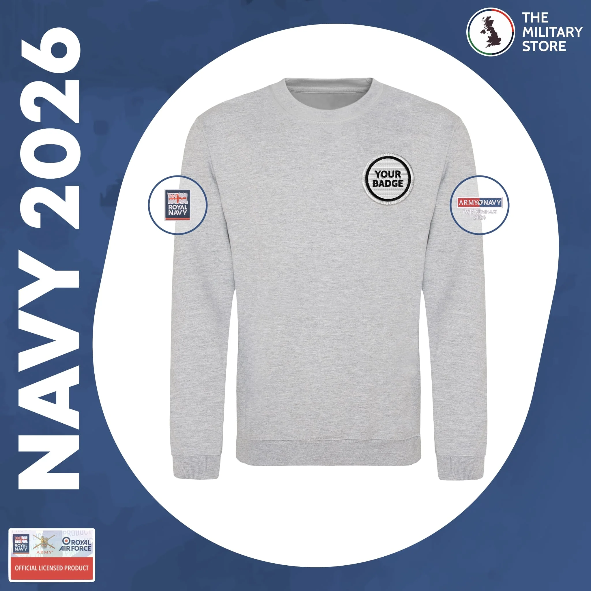 Royal Navy - Sweatshirt - Army v Navy 2026 - Image 10