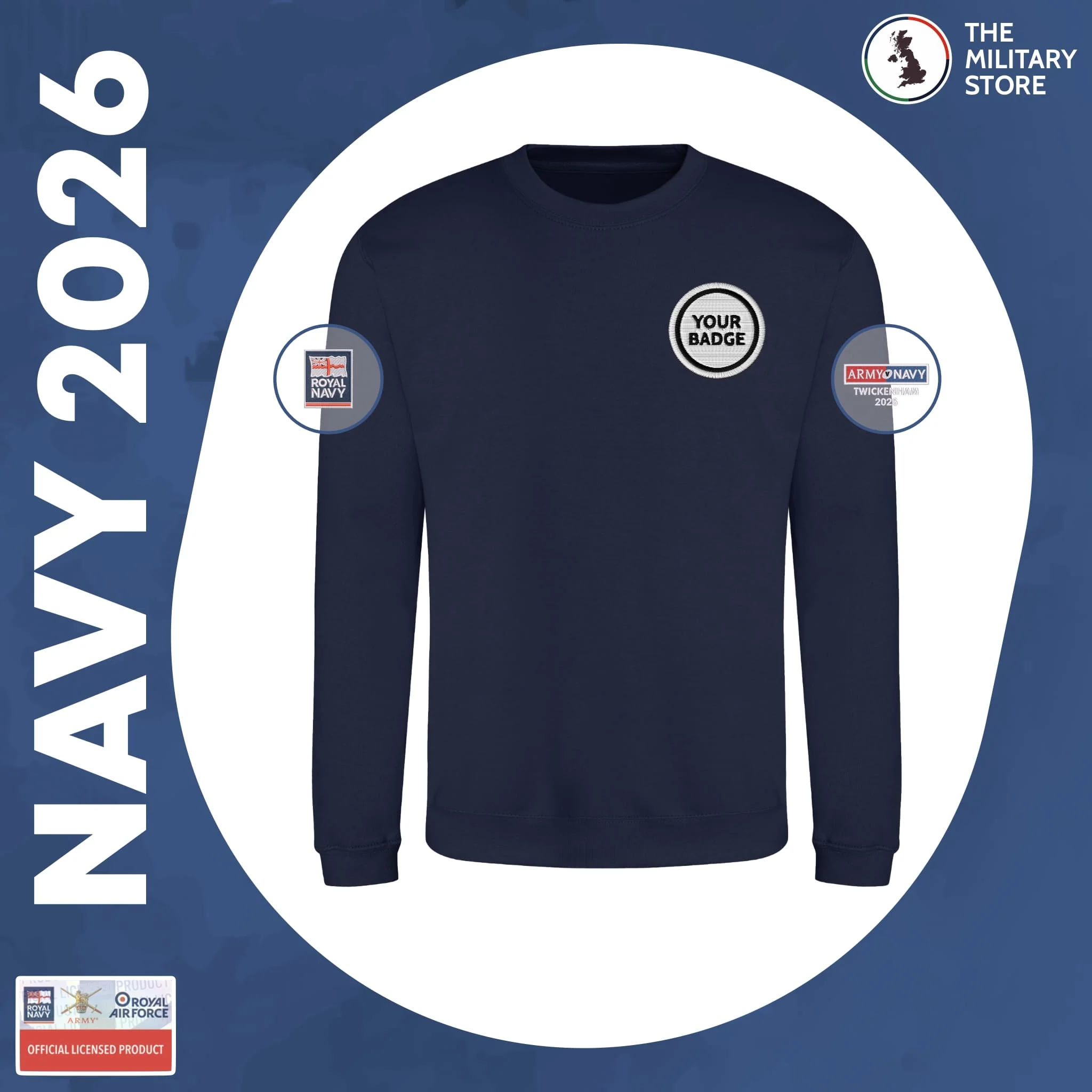 Royal Navy - Sweatshirt - Army v Navy 2026 - Image 11