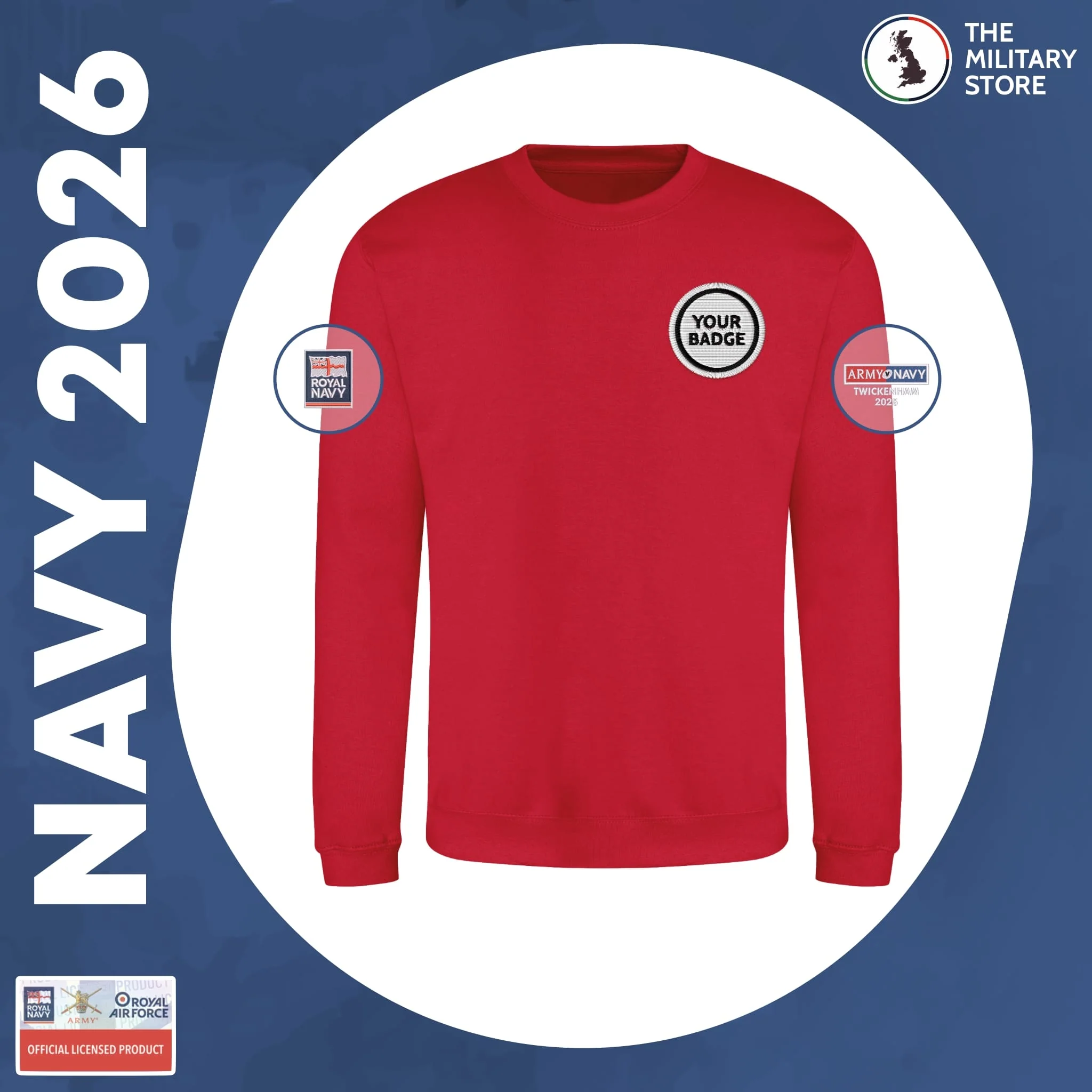 Royal Navy - Sweatshirt - Army v Navy 2026 - Image 12
