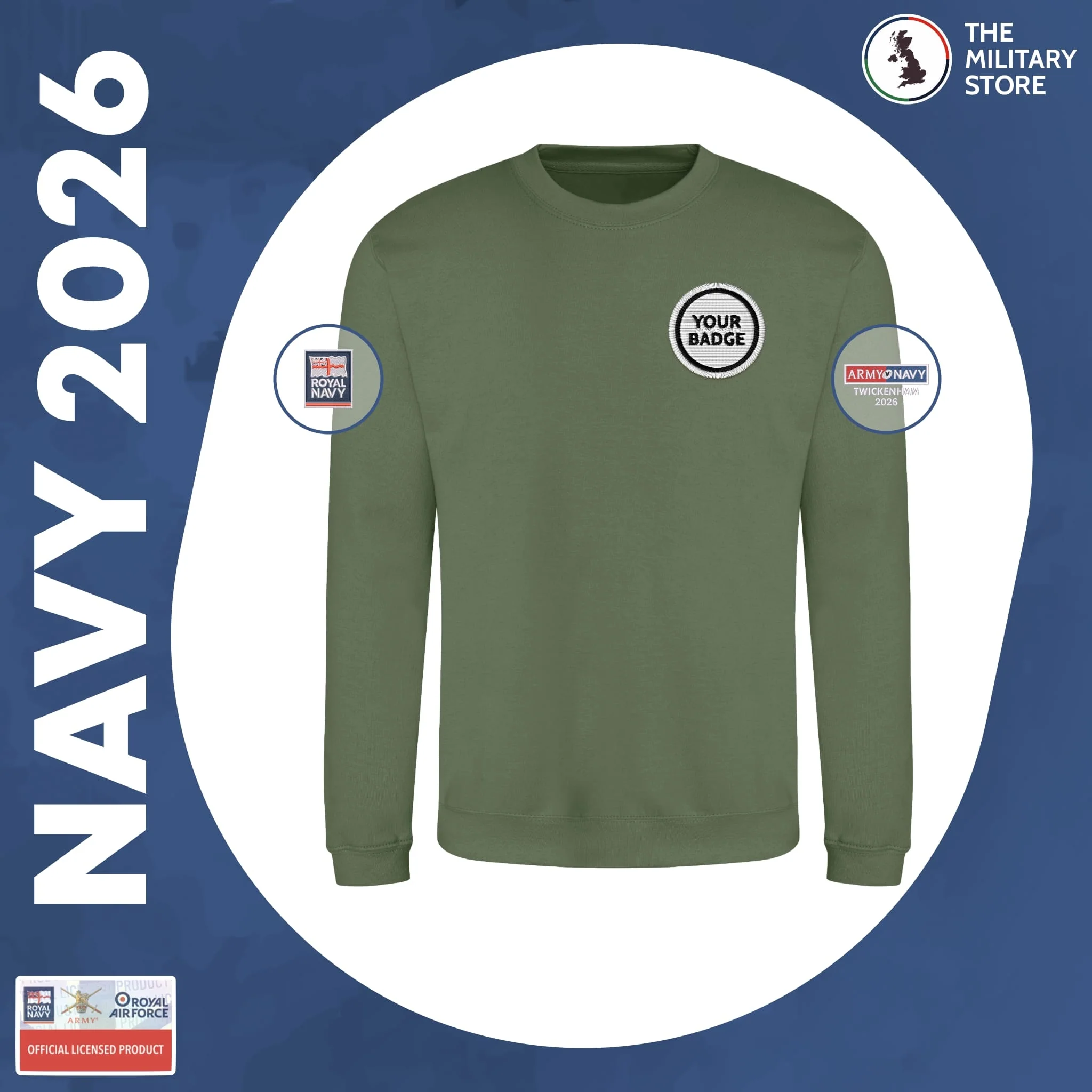 Royal Navy - Sweatshirt - Army v Navy 2026 - Image 14