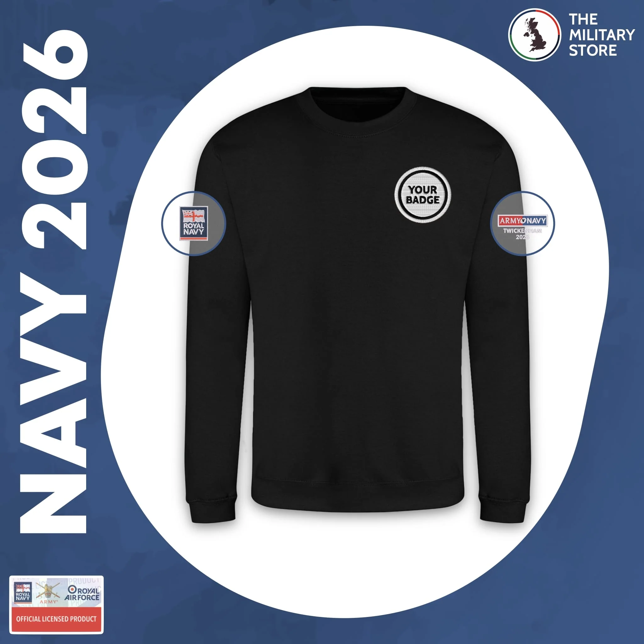 Royal Navy - Sweatshirt - Army v Navy 2026 - Image 5