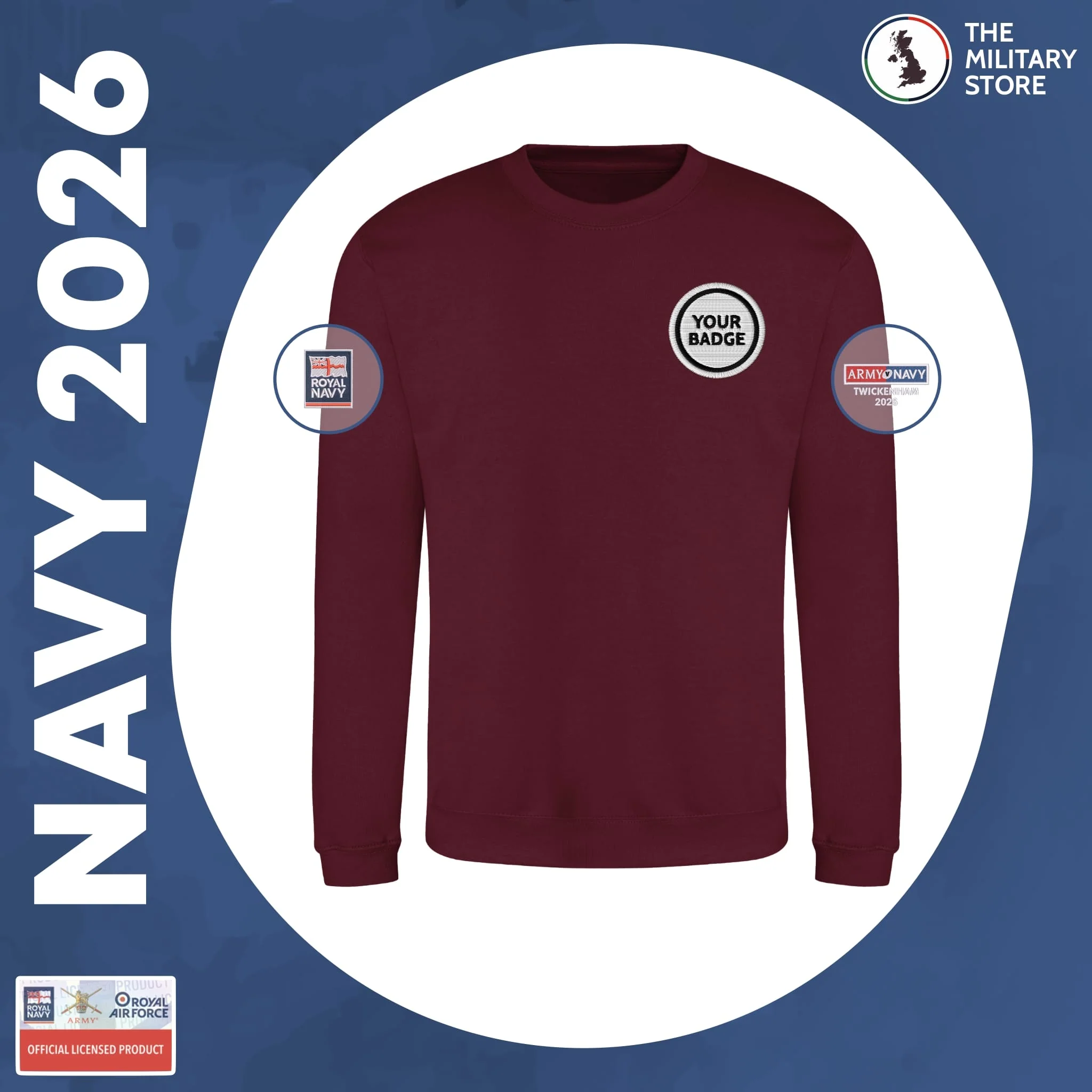 Royal Navy - Sweatshirt - Army v Navy 2026 - Image 7