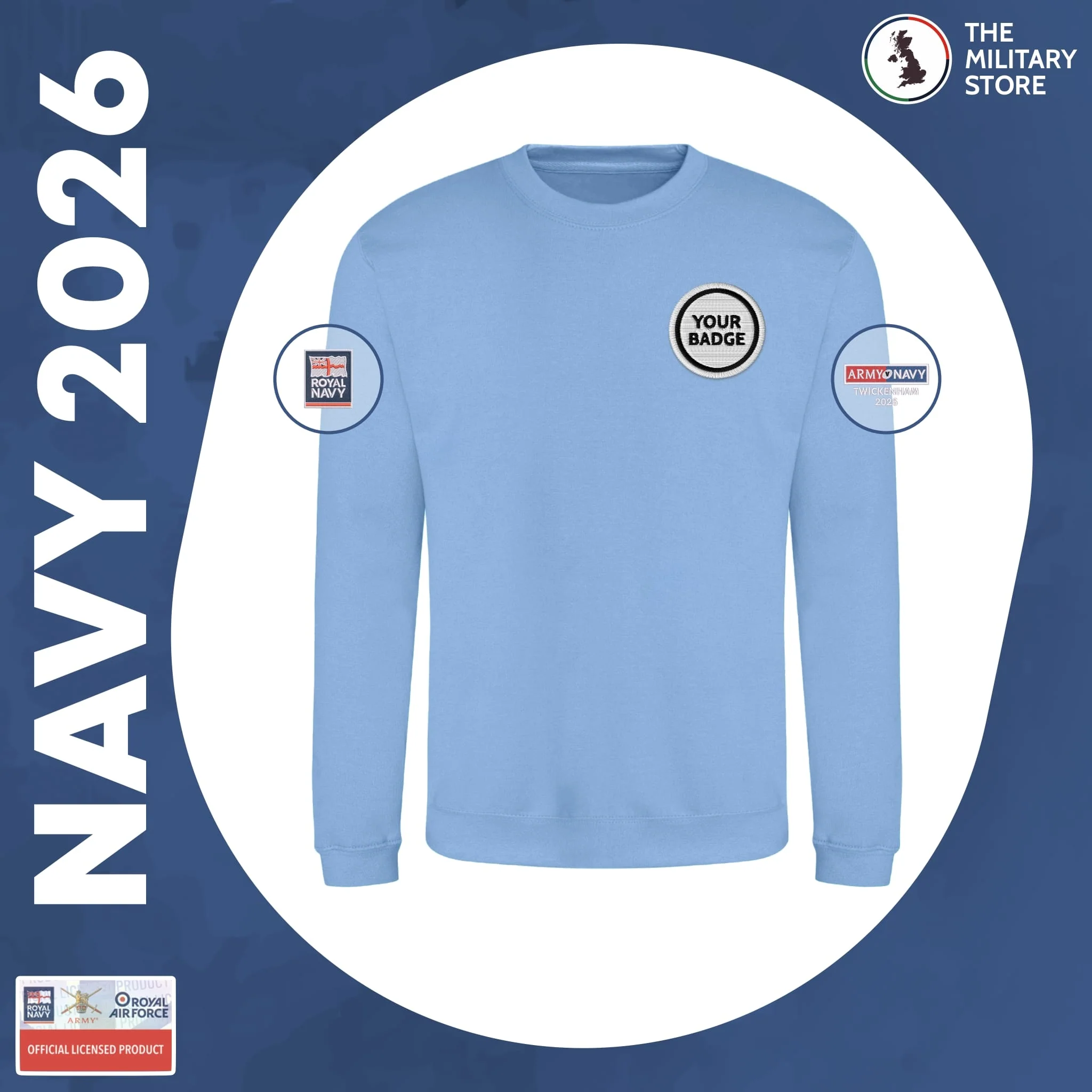 Royal Navy - Sweatshirt - Army v Navy 2026 - Image 8