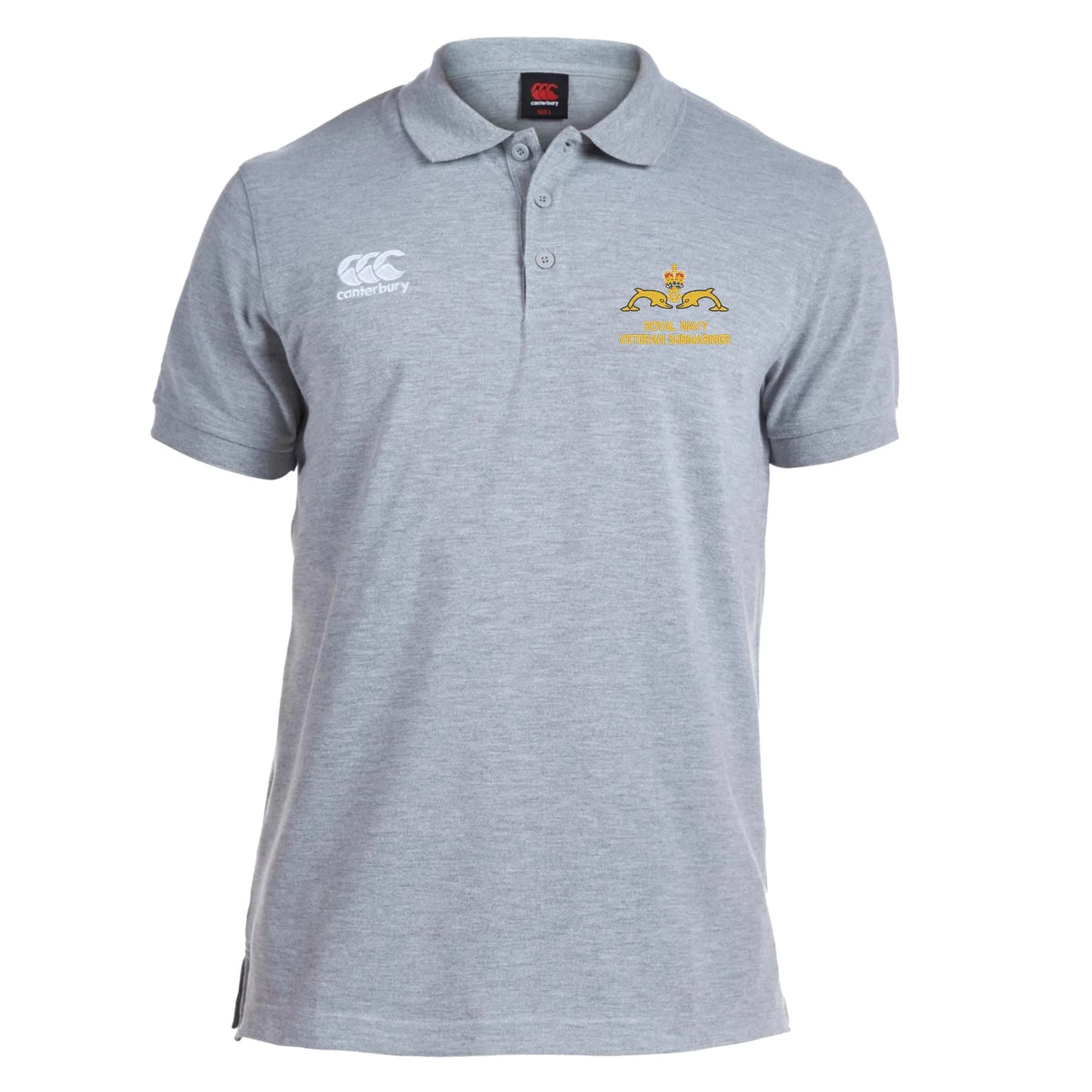 Royal Navy Veteran Submariner Canterbury Rugby Polo - Image 2