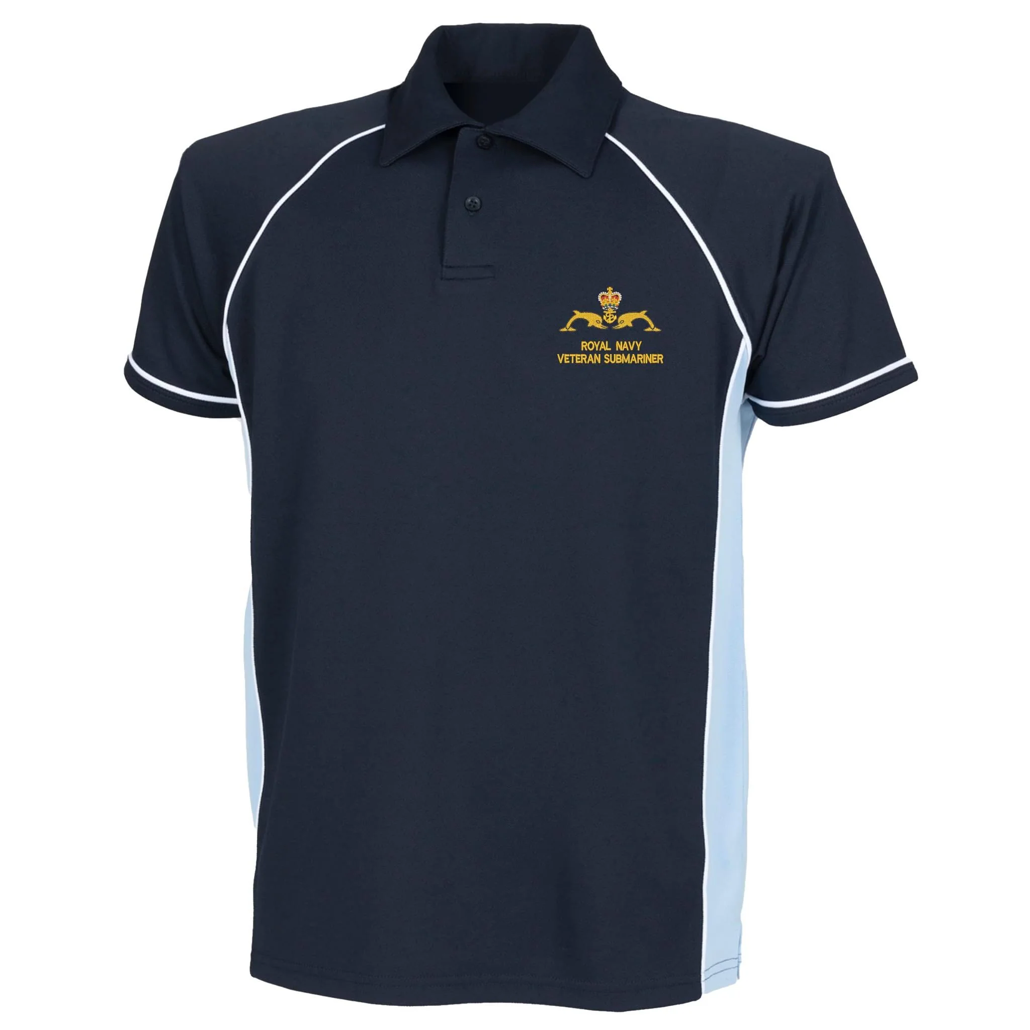 Royal Navy Veteran Submariner Performance Polo - Image 5