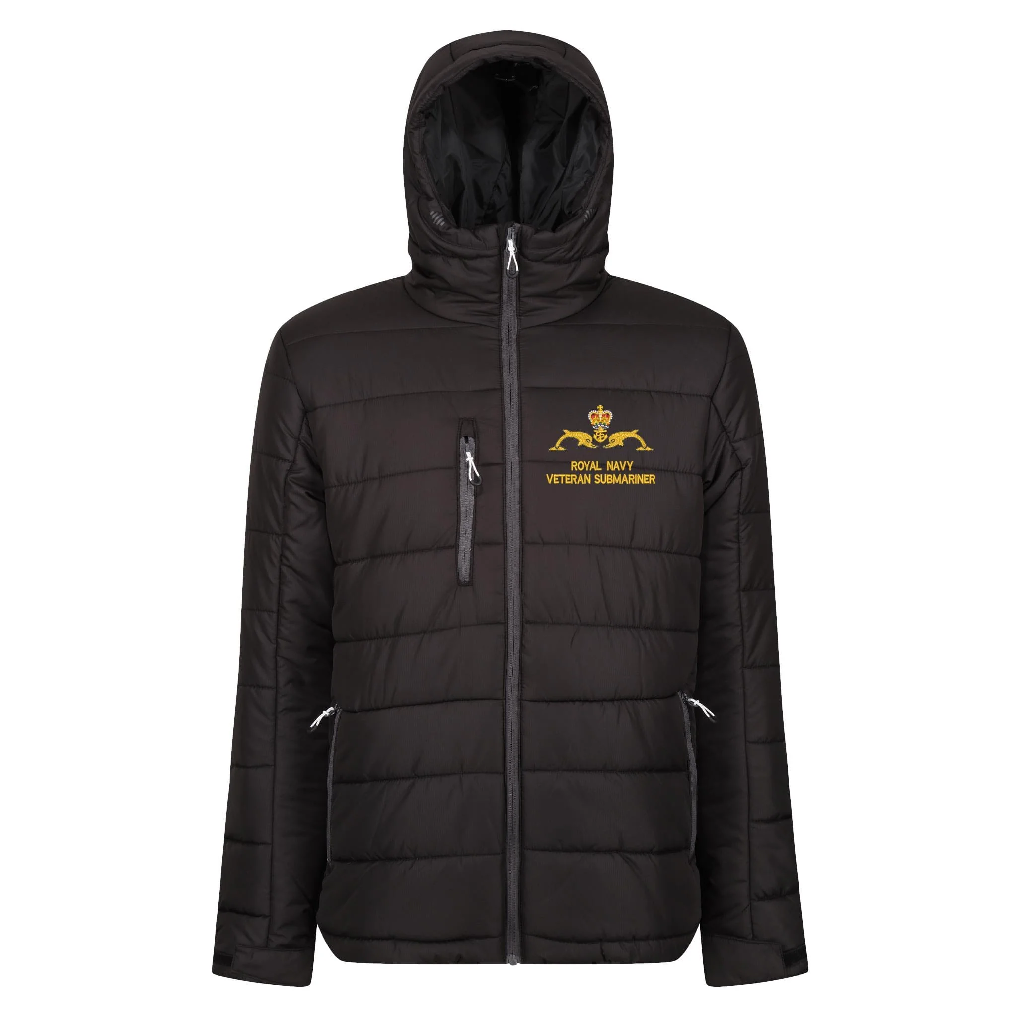 Royal Navy Veteran Submariner Regatta Thermal Hooded Jacket - Image 2