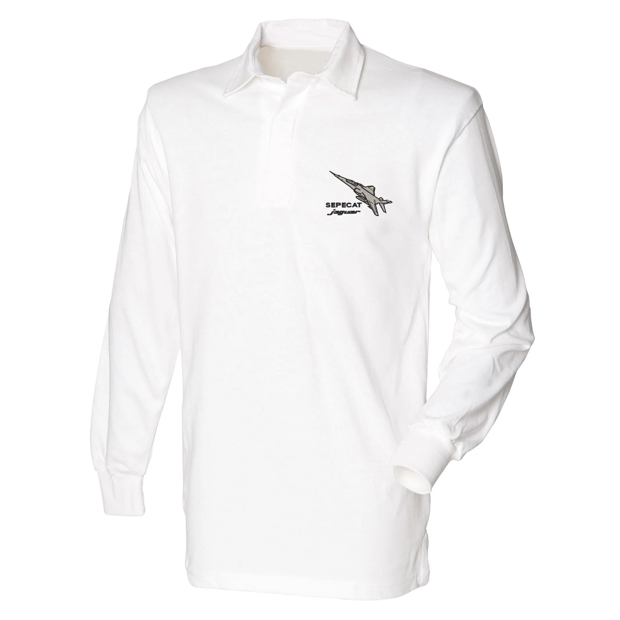SEPECAT Jaguar Front Row Long Sleeve Rugby Shirt - Image 4