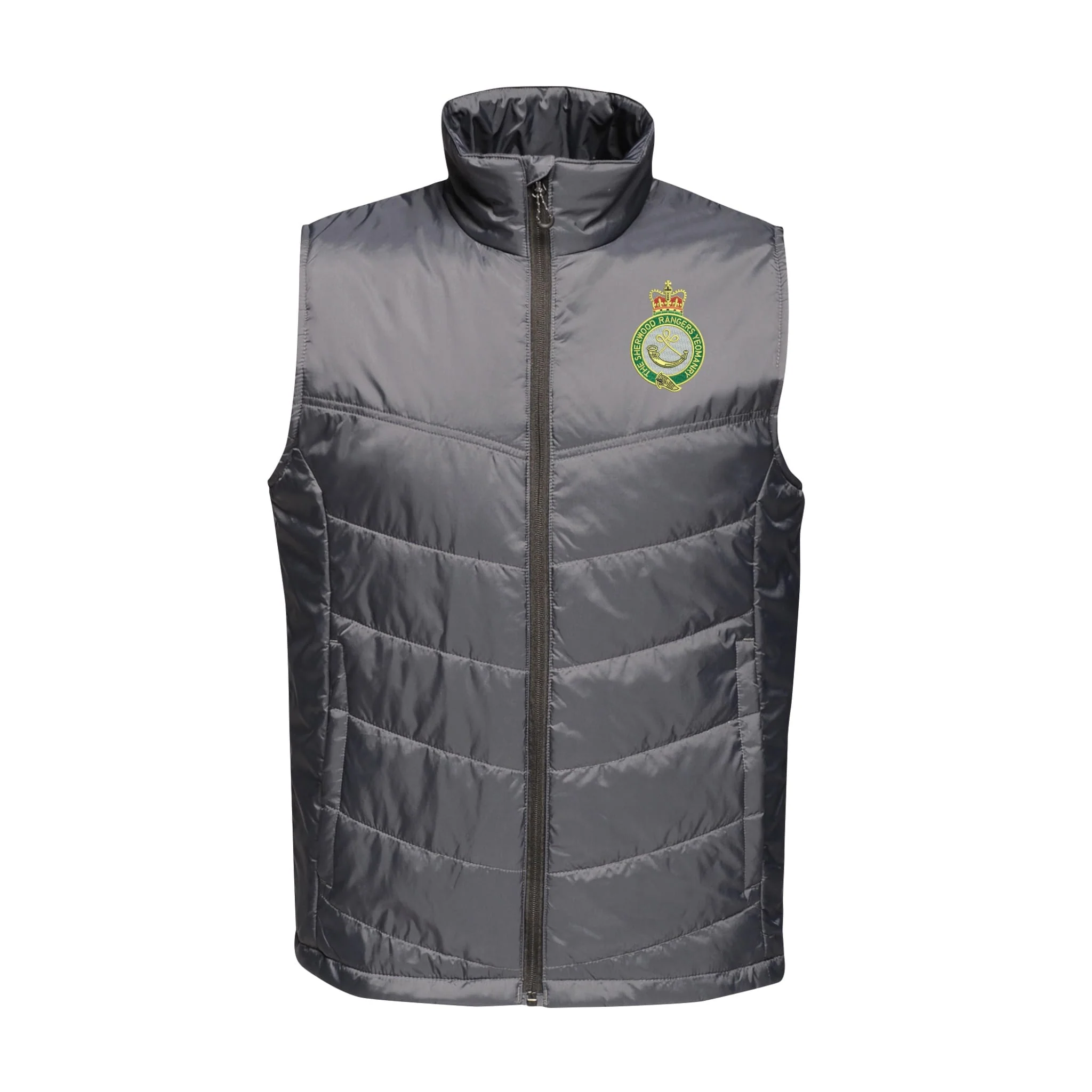 Sherwood Rangers Yeomanry Insulated Bodywarmer - Image 2