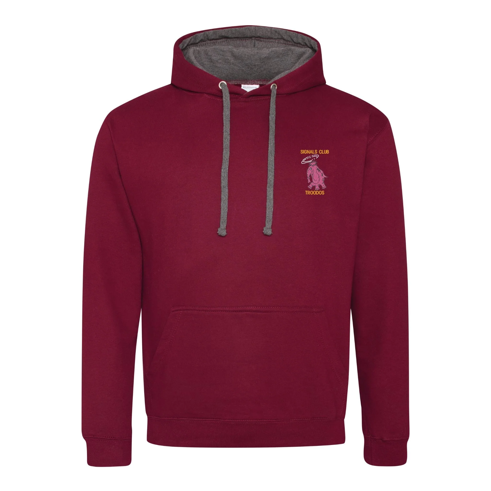 Signals Club Troodos Varsity Contrast Hoodie - Image 10