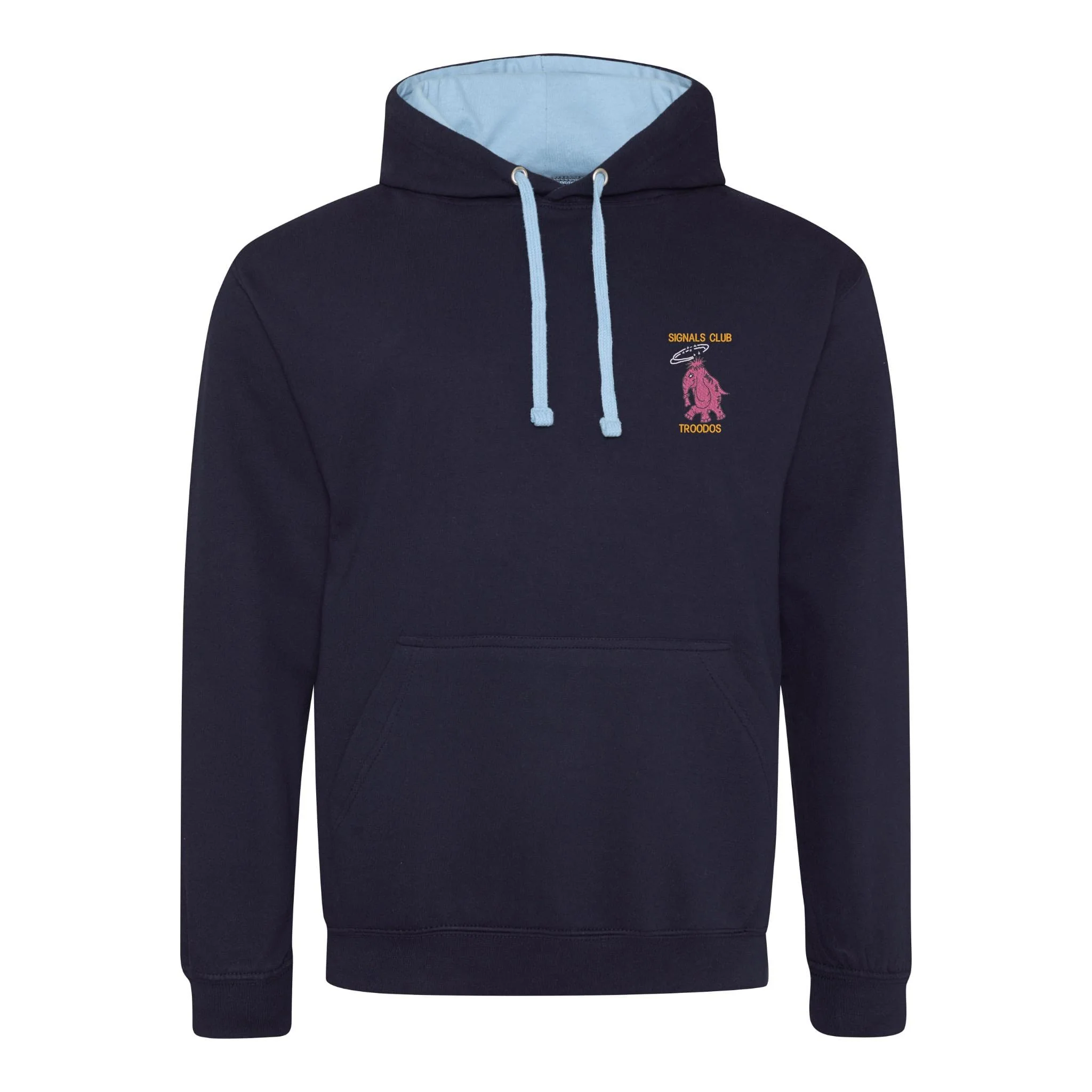 Signals Club Troodos Varsity Contrast Hoodie - Image 2