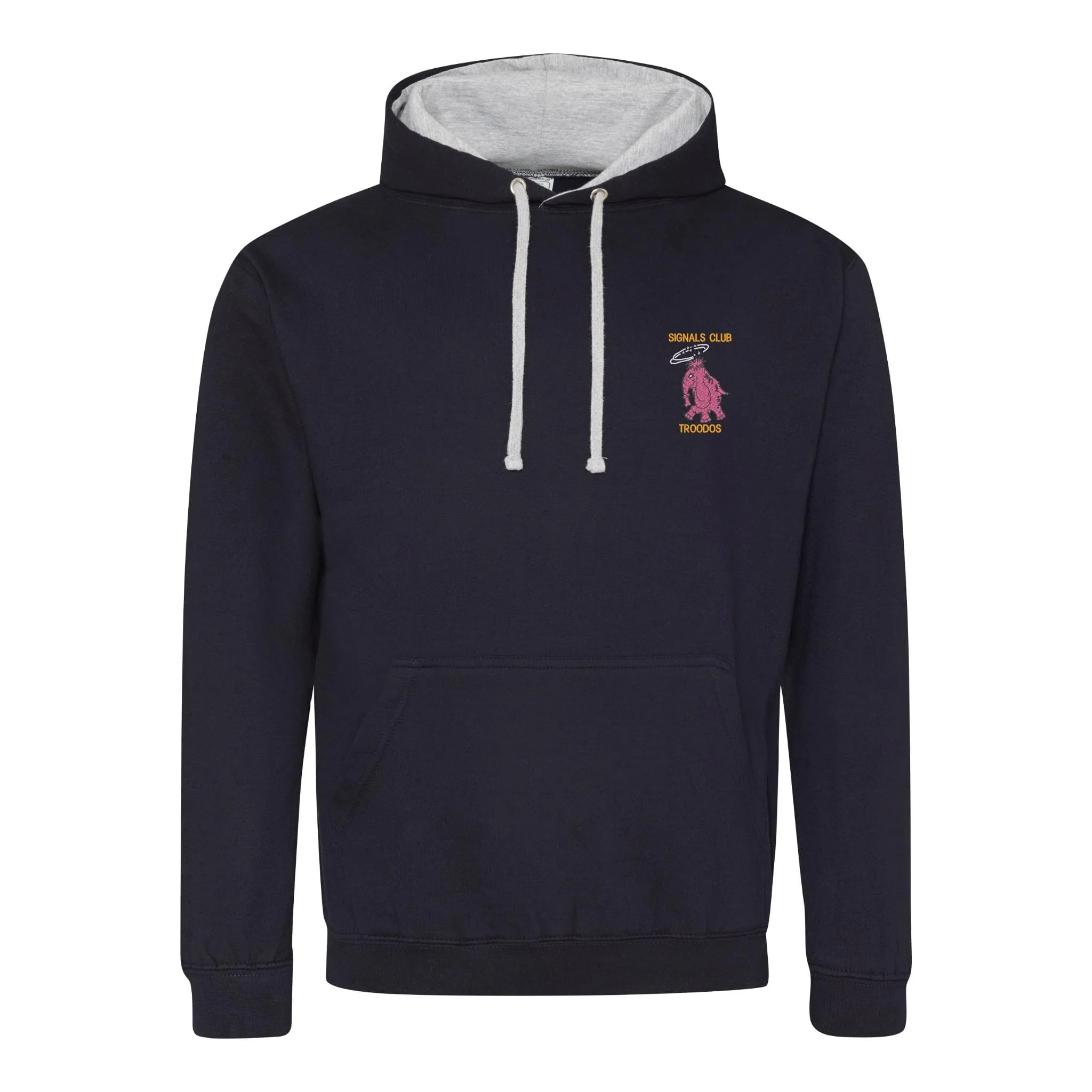 Signals Club Troodos Varsity Contrast Hoodie - Image 3