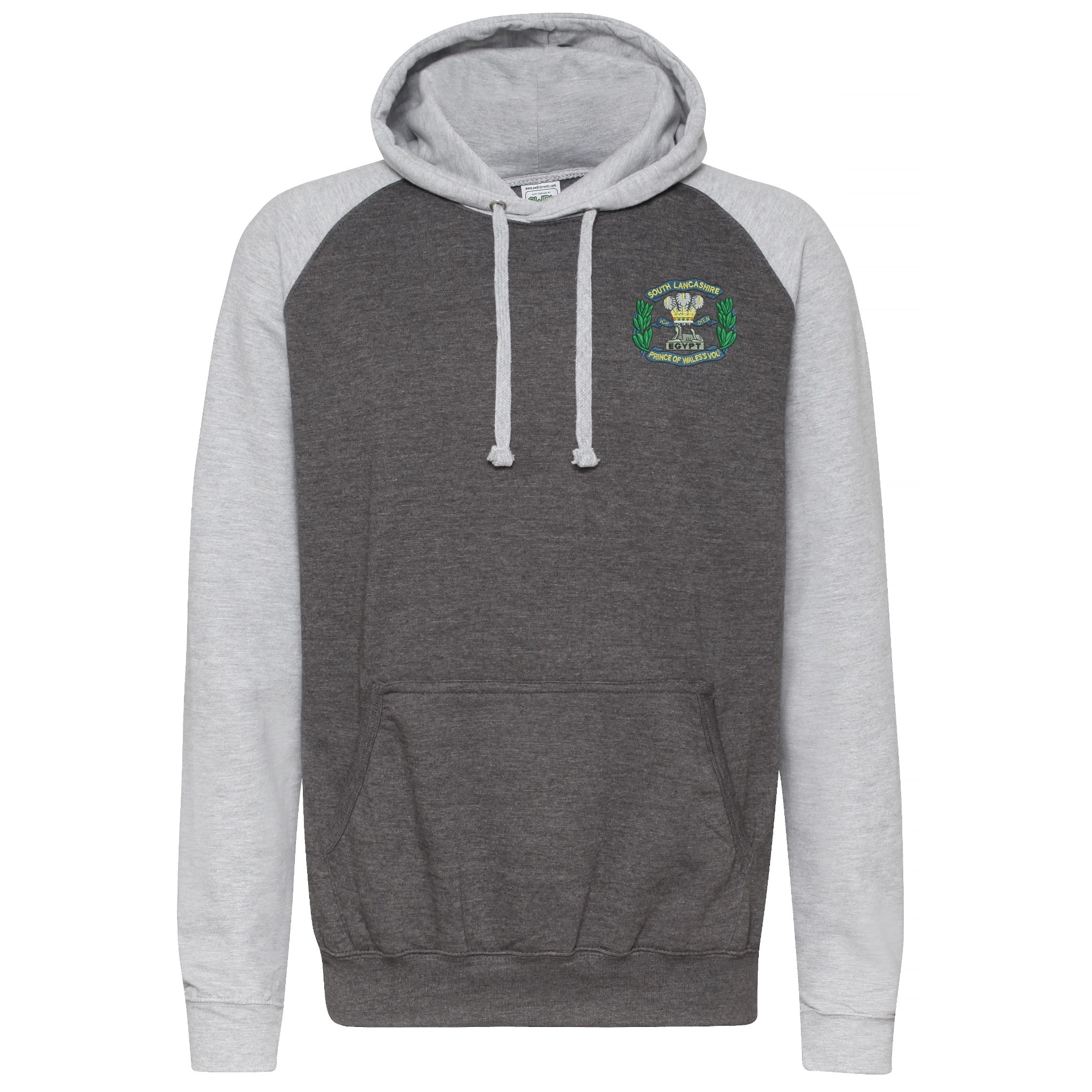 South Lancashire Regiment Contrast Hoodie - Image 3