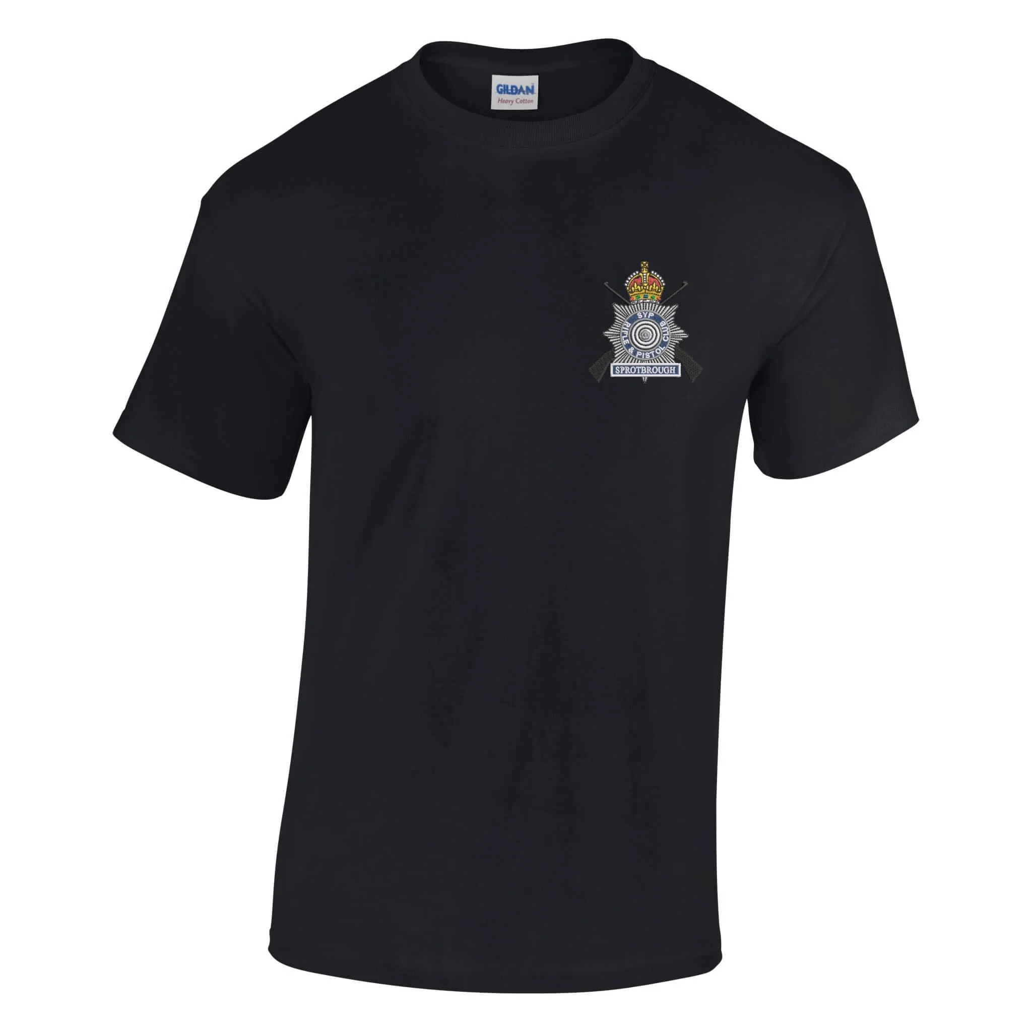 South Yorkshire Police Rifle & Pistol Club Cotton T-Shirt - Image 2