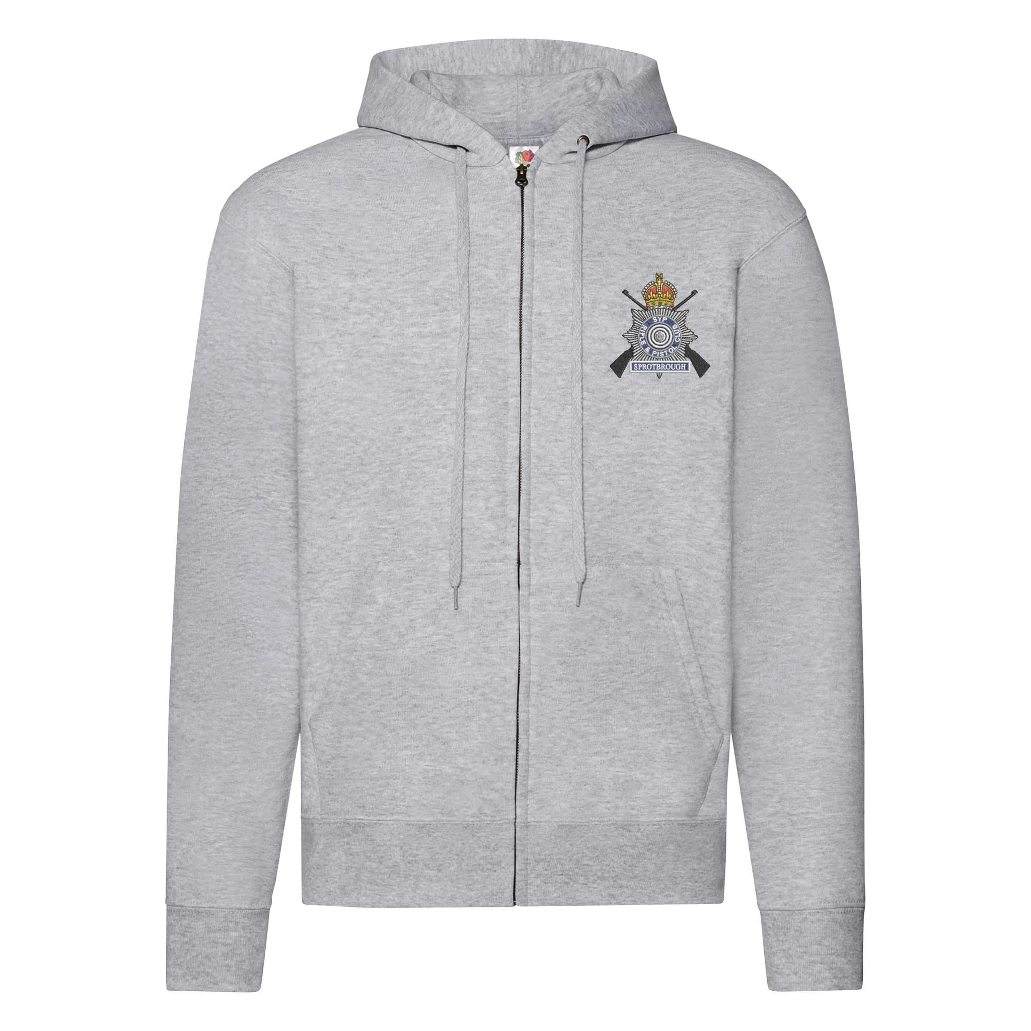 South Yorkshire Police Rifle & Pistol Club Zipped Hoodie - Image 2