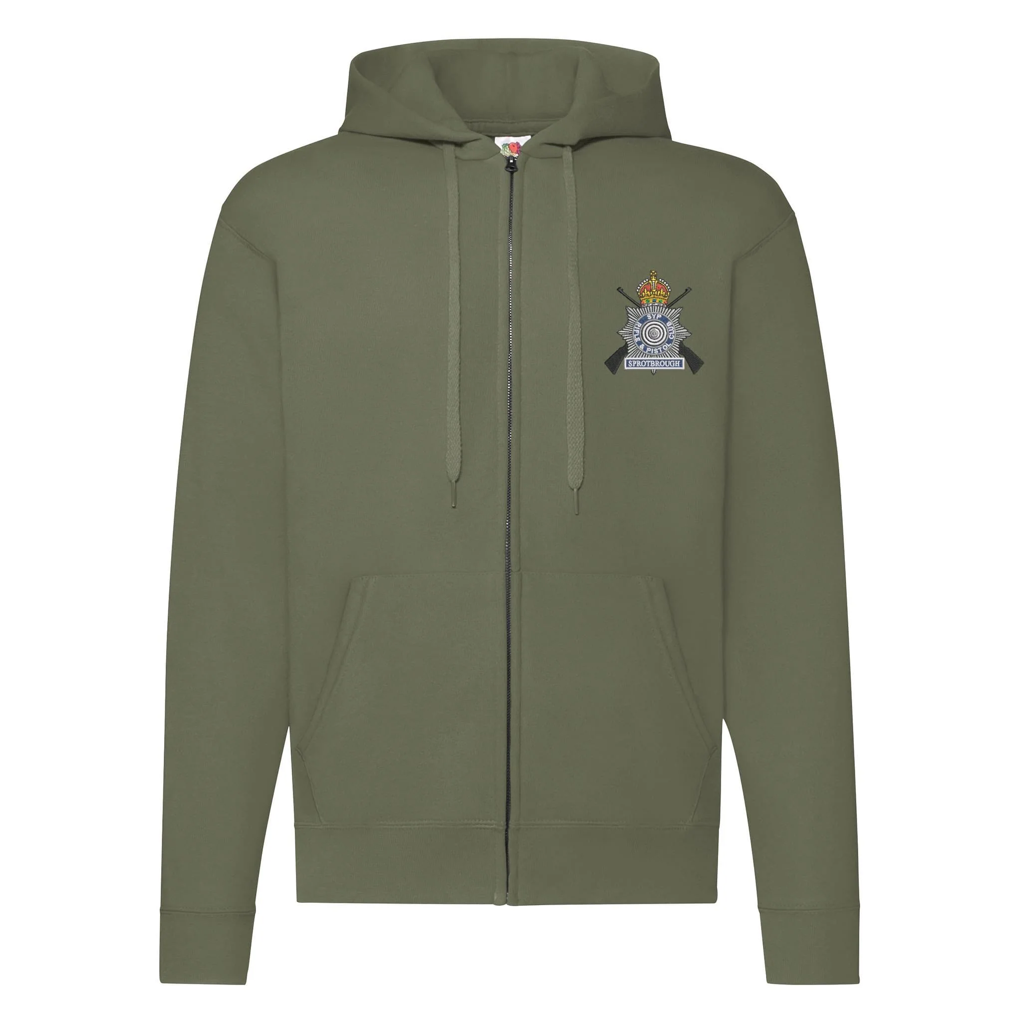 South Yorkshire Police Rifle & Pistol Club Zipped Hoodie - Image 3