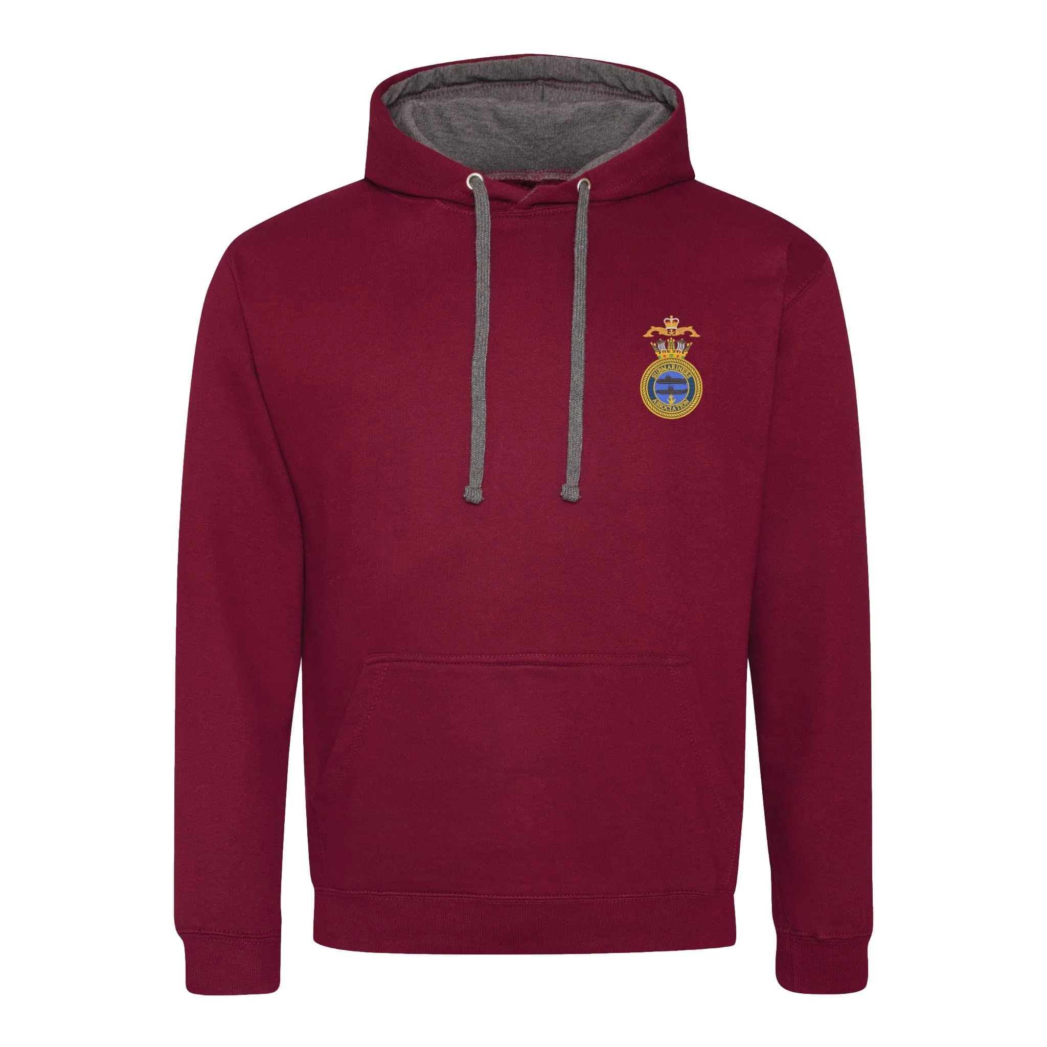 Submariners Association Varsity Contrast Hoodie - Image 10