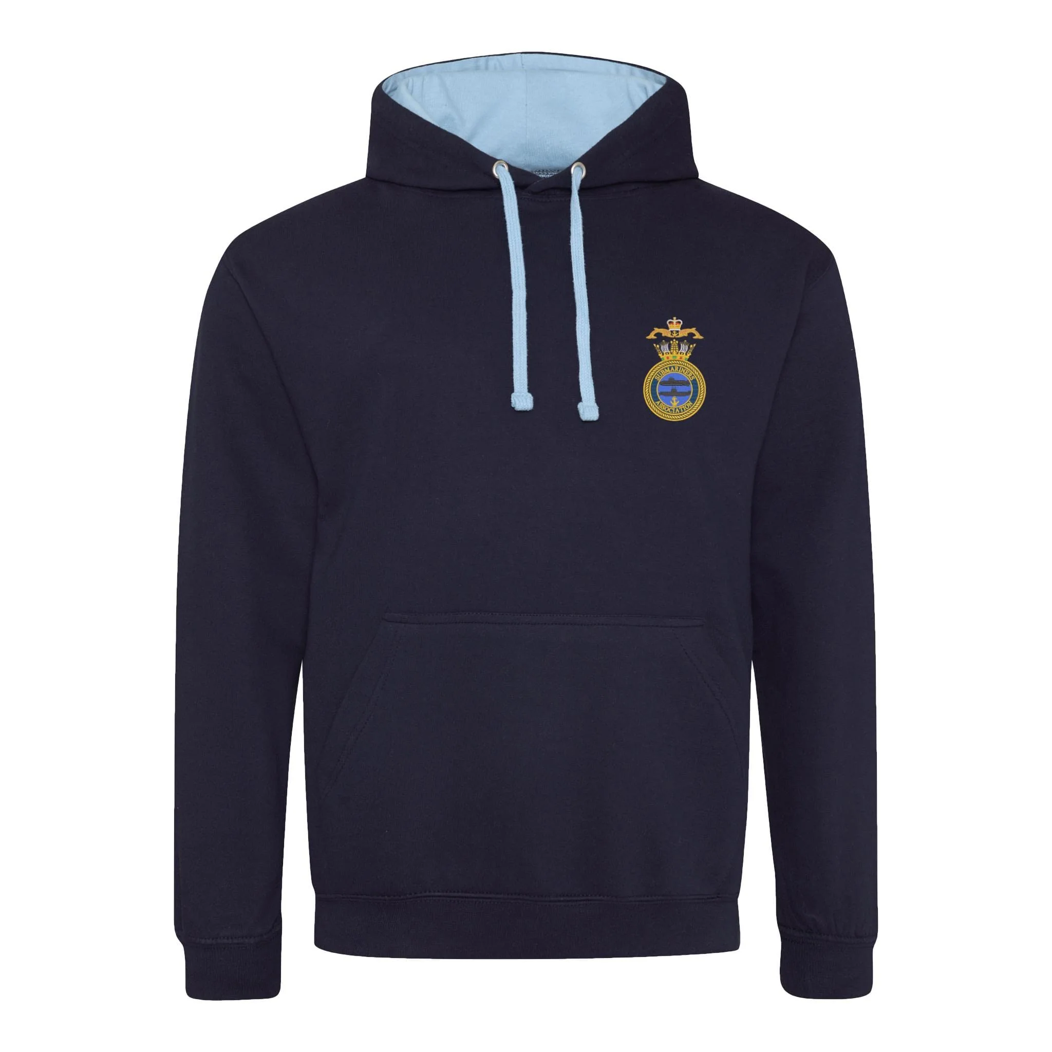 Submariners Association Varsity Contrast Hoodie - Image 2