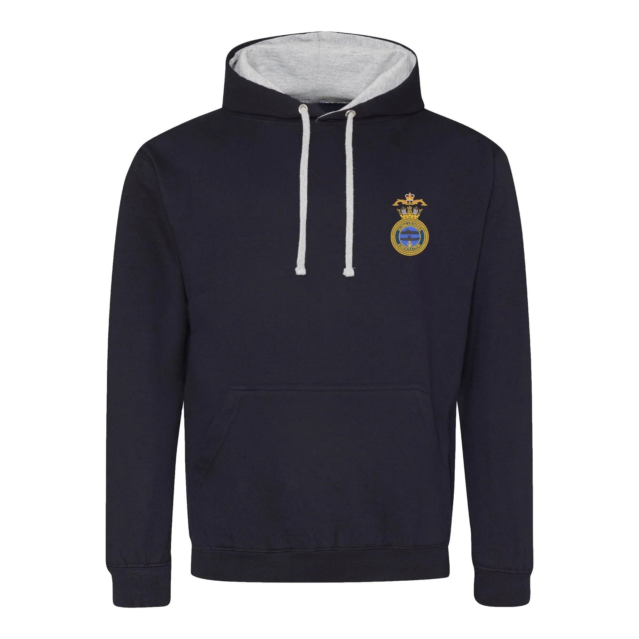Submariners Association Varsity Contrast Hoodie - Image 3
