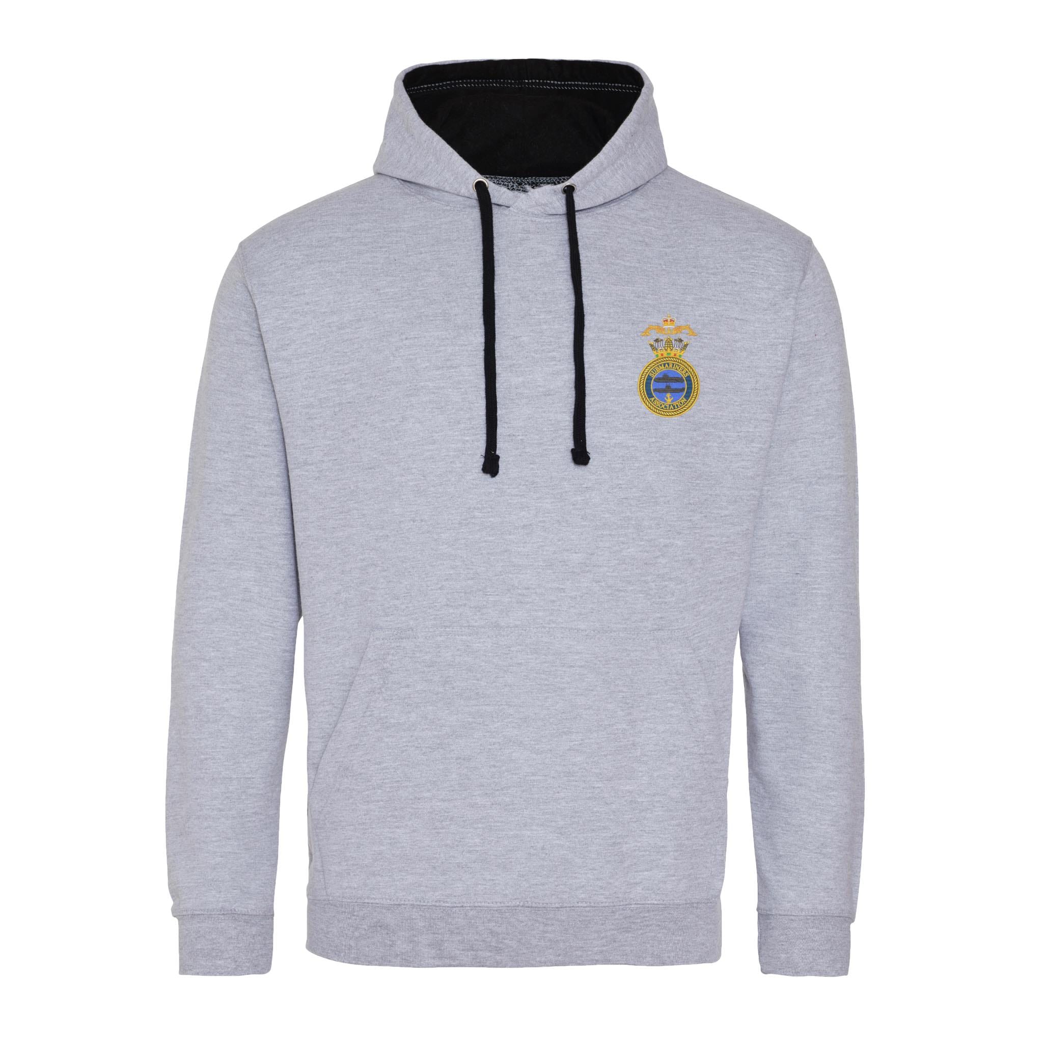 Submariners Association Varsity Contrast Hoodie - Image 6