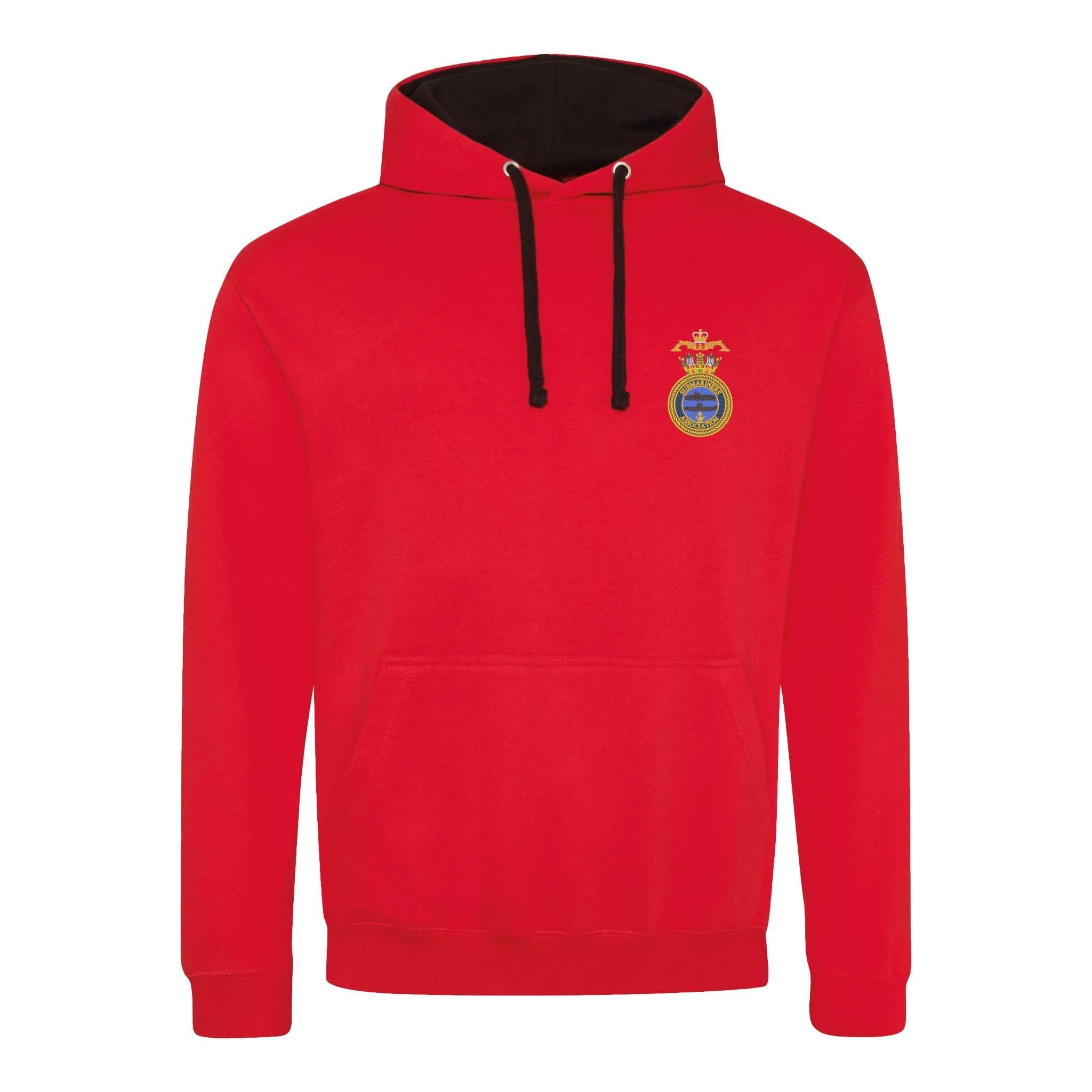 Submariners Association Varsity Contrast Hoodie - Image 8