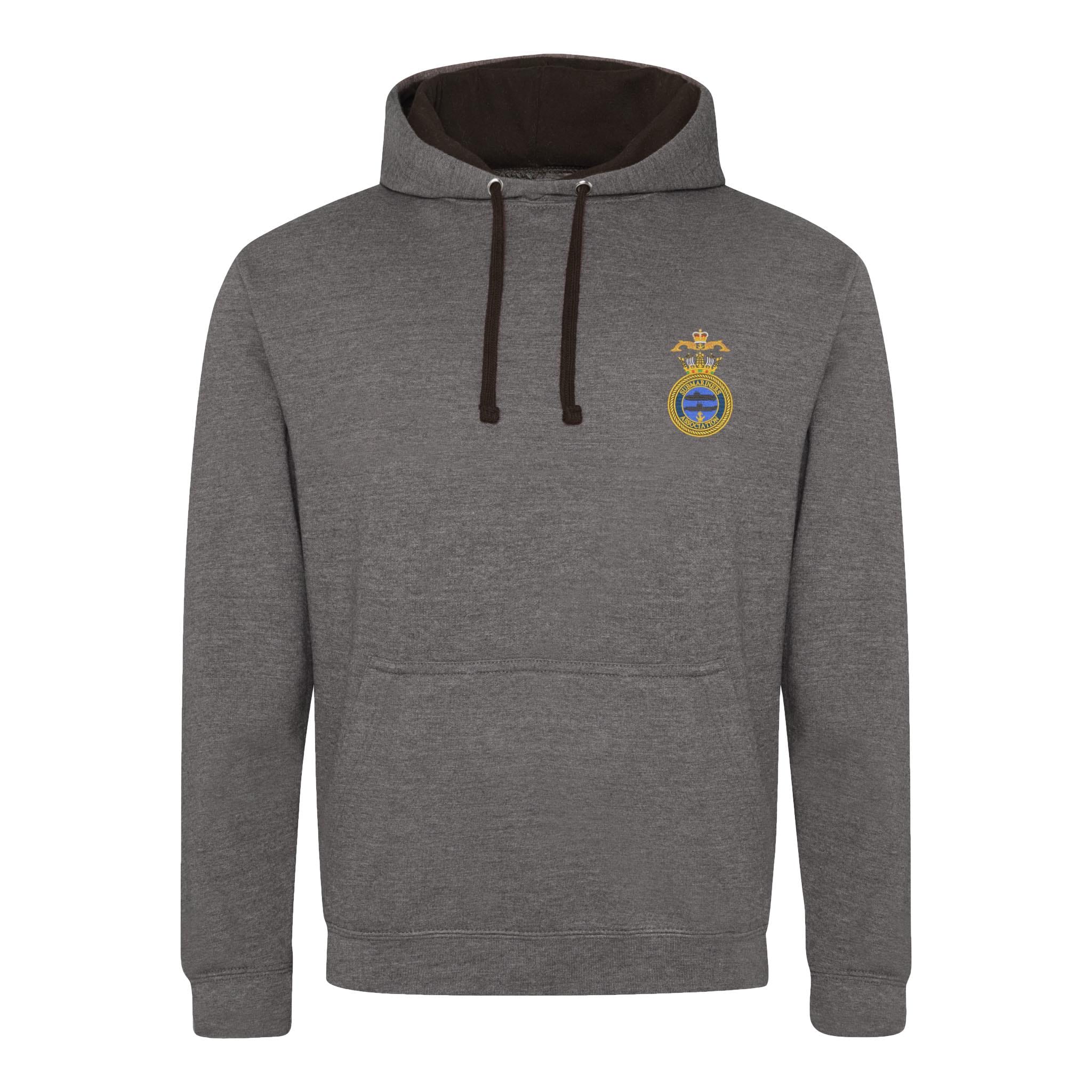 Submariners Association Varsity Contrast Hoodie - Image 9