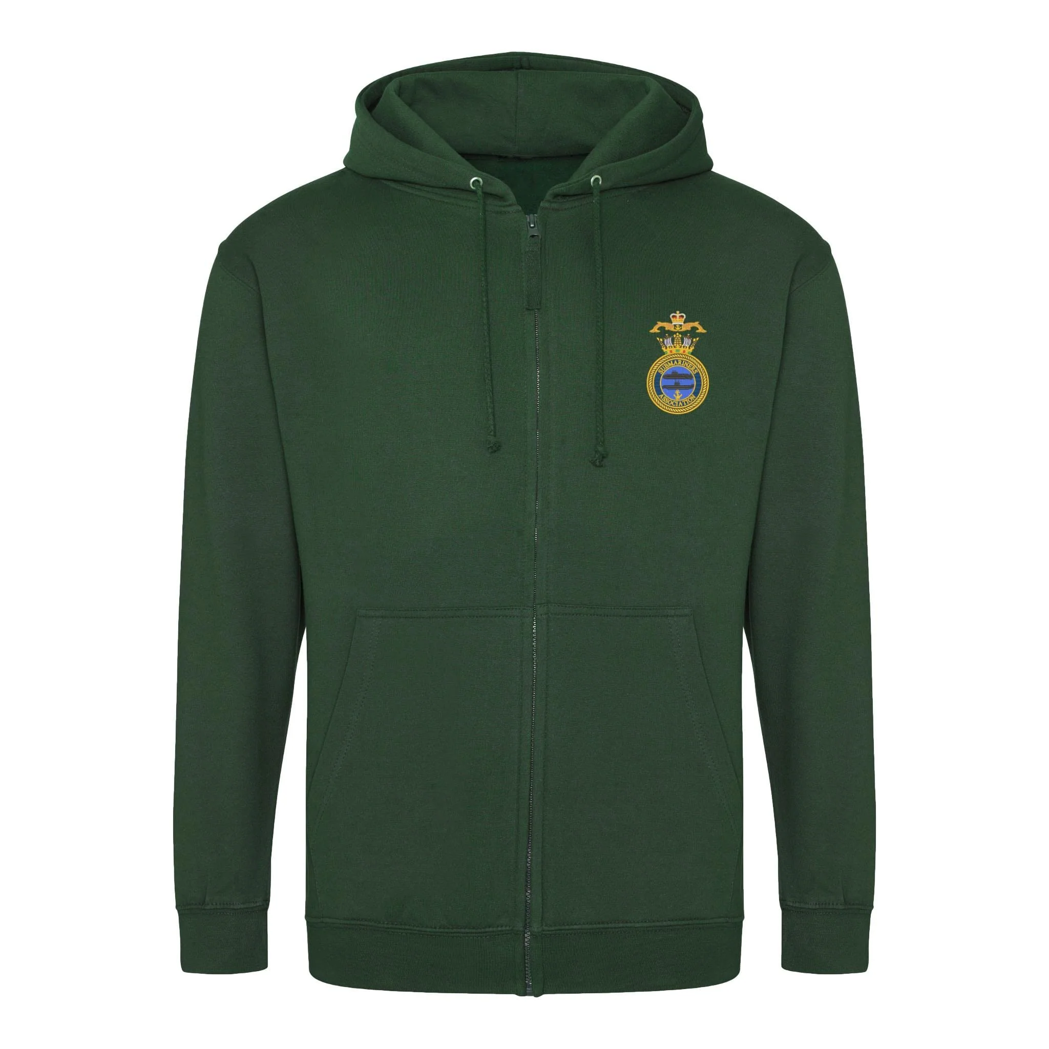 Submariners Association Zipped Hoodie - Image 8