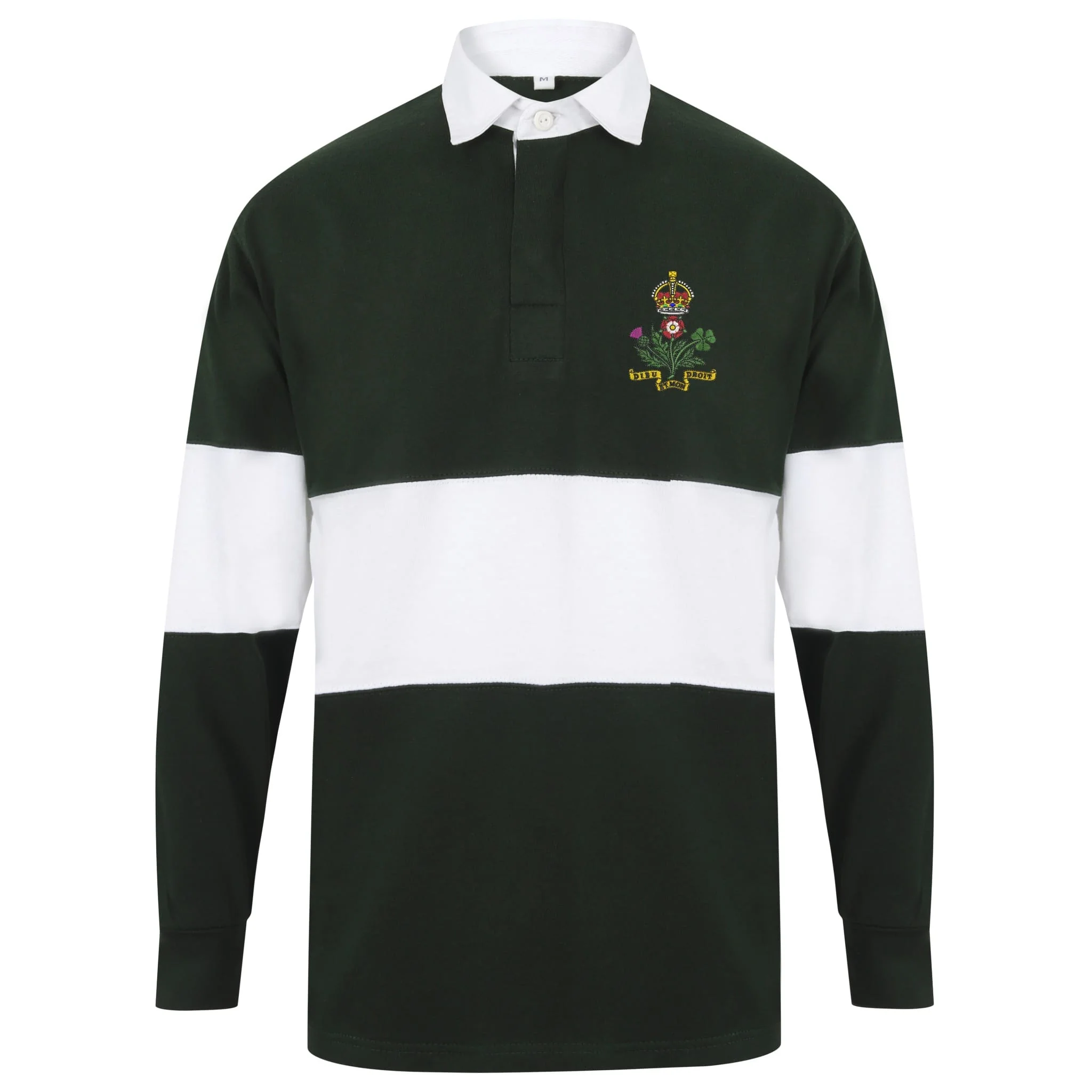 The King's Body Guard of the Yeomen of the Guard Front Row Long Sleeve Panelled Rugby Shirt