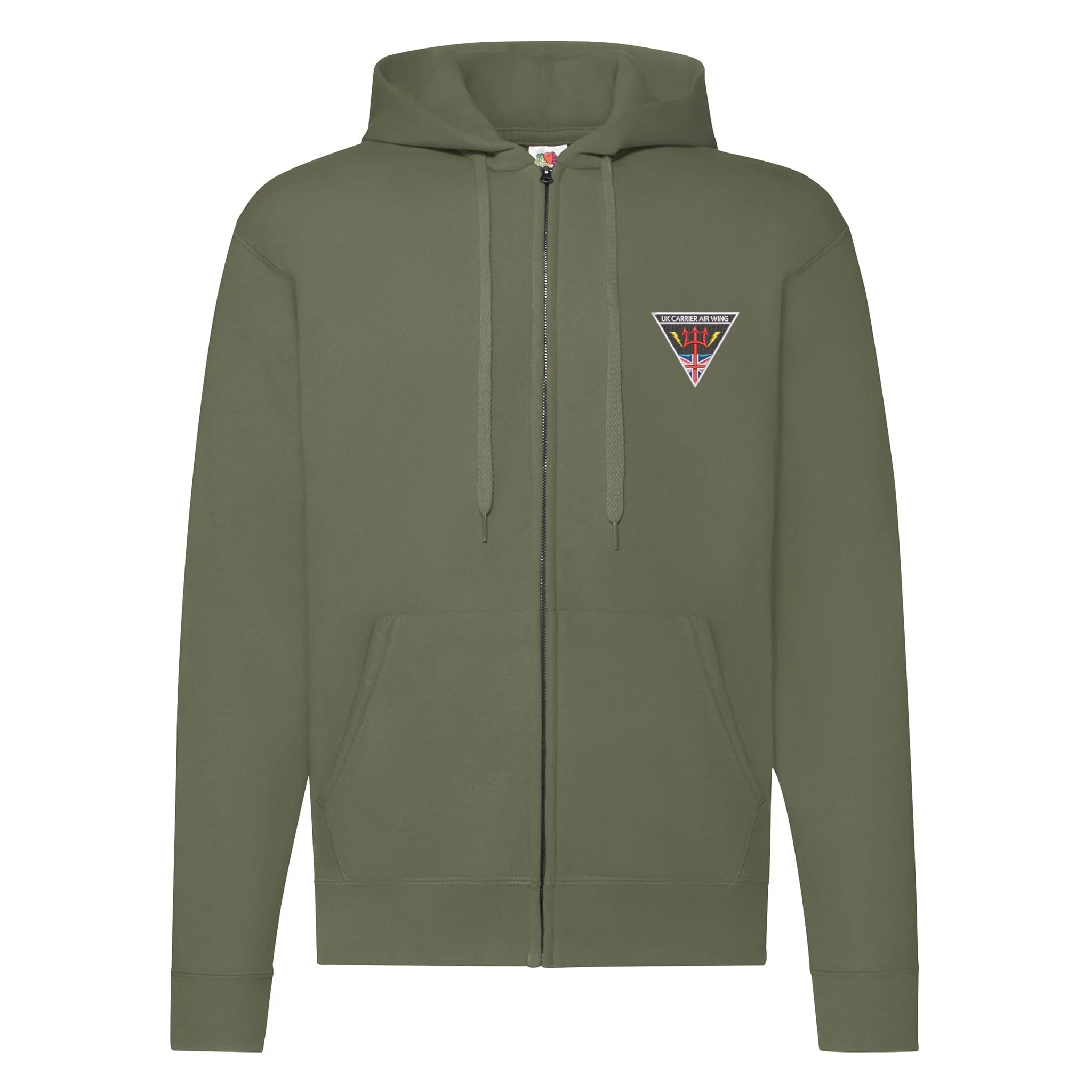 UK Carrier Air Wing Zipped Hoodie - Image 5